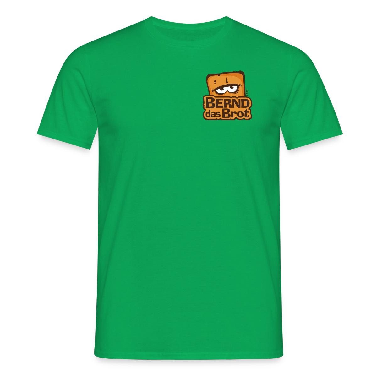 T-Shirt Bernd Das Brot Brustdesign Logo Männer T-Shirt