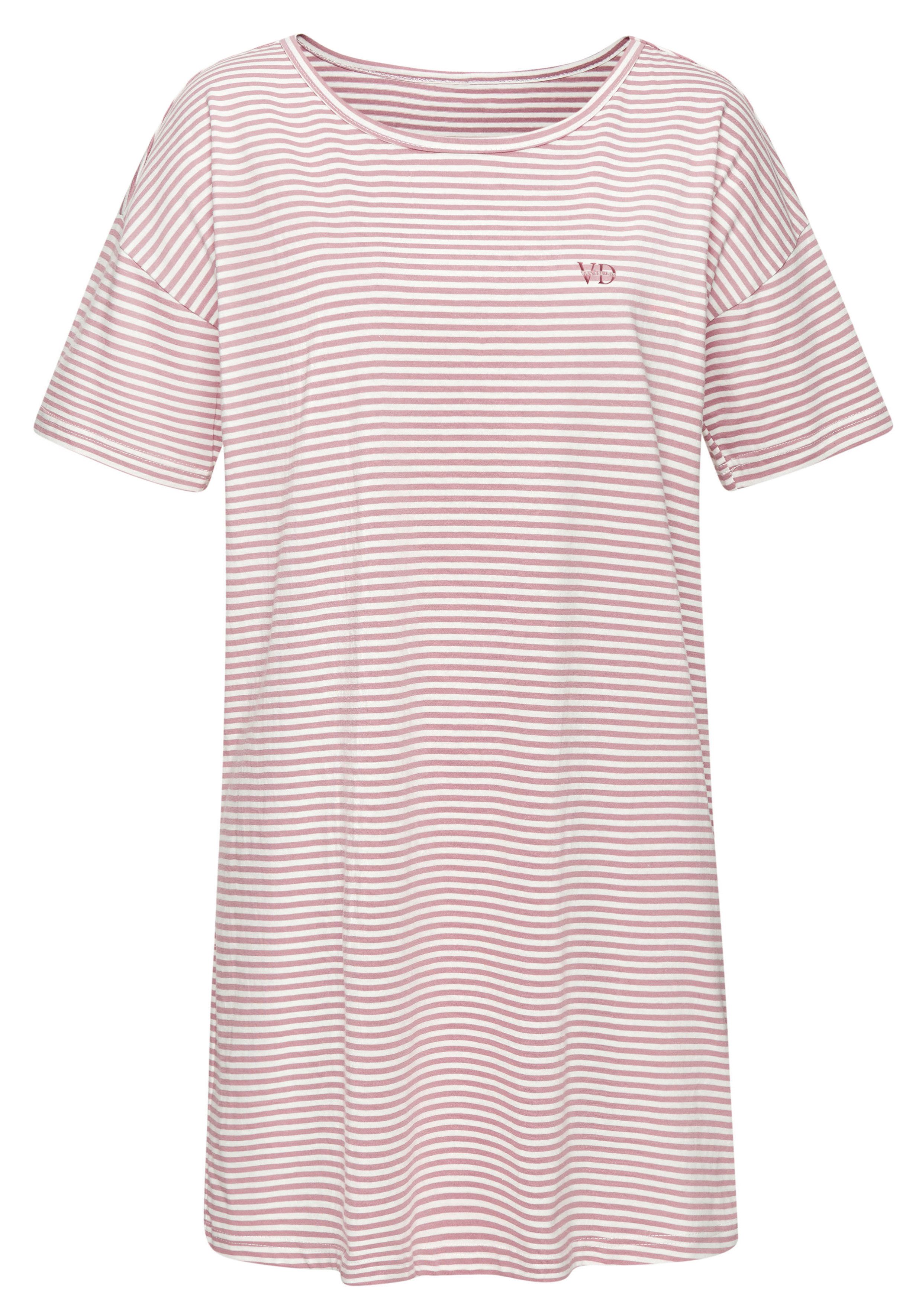Vivance Dreams Nachthemd (1-tlg) mit feinen garngefärbten Streifen. € 19,99
