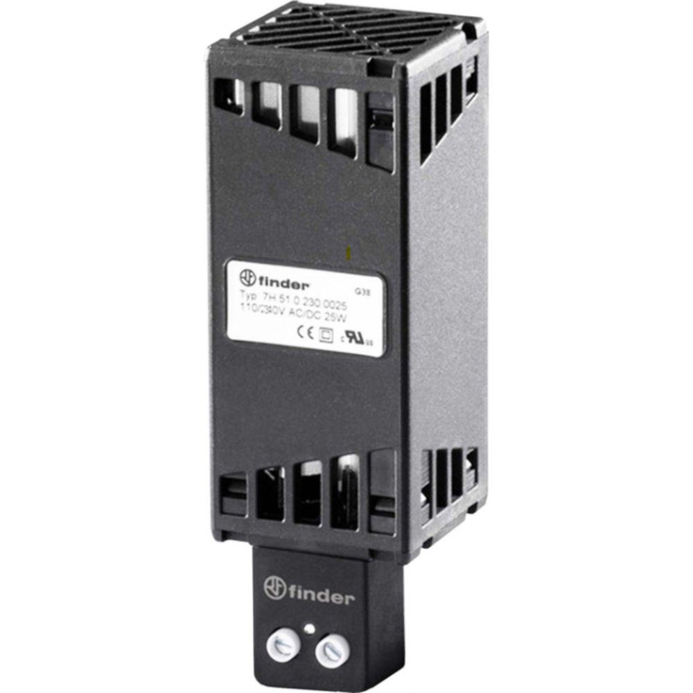 finder Heizkörper Finder 7H.51.0.230.0025 Heizgerät 110 - 230 V 25 W (L x B x H) 125 x 4