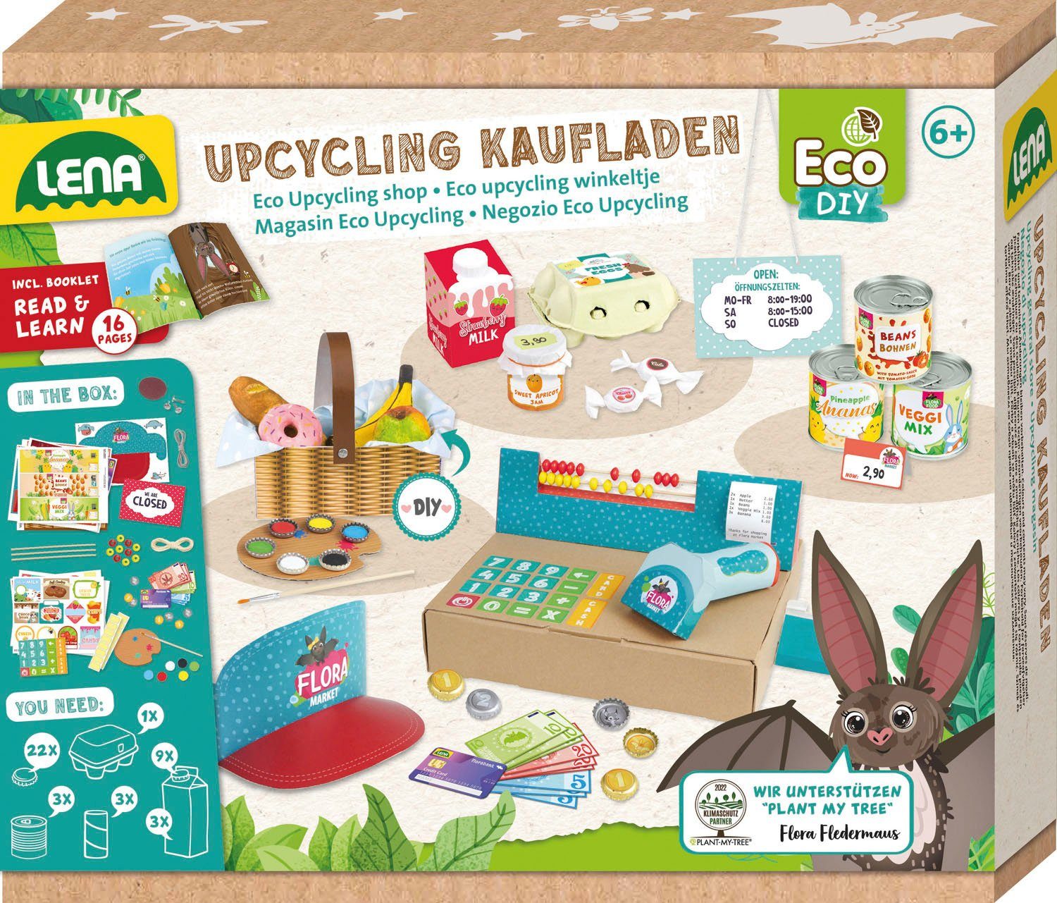 Lena® Kaufladensortiment Bastelset Eco, FSC® - schützt Wald - weltweit