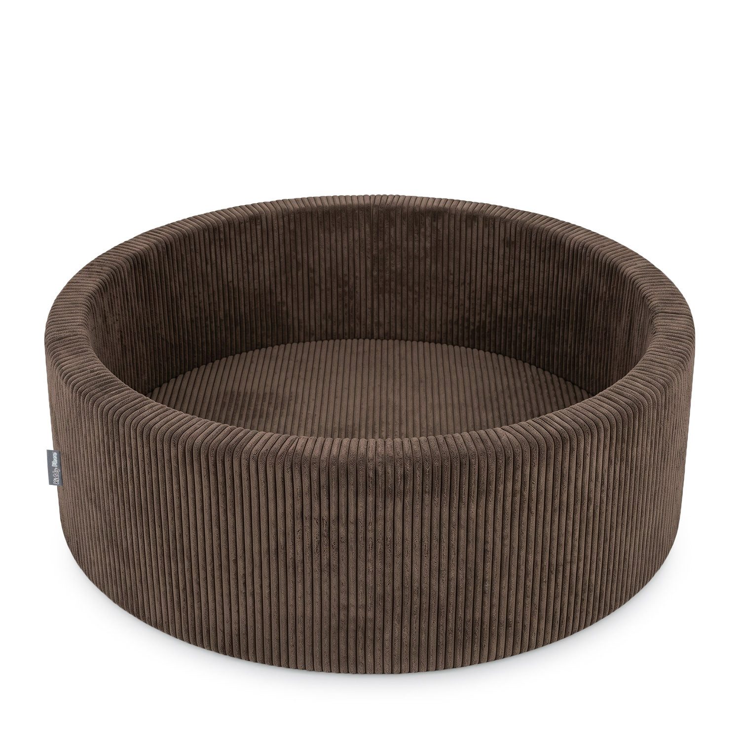 KiddyMoon Bällebad OK30AN, (Bällepool mit bunten Bällen, 0-tlg., Bällepool mit Strukturierter Rippbezug), Made in Europe