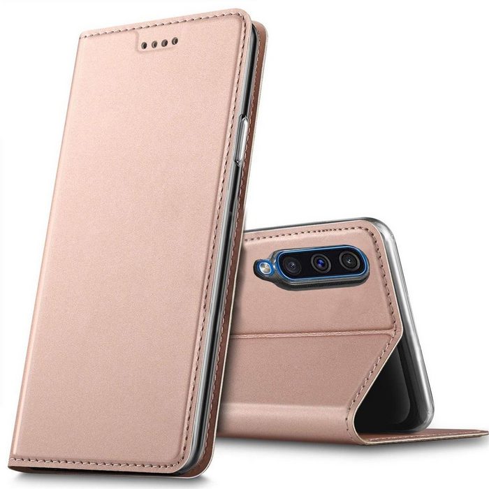 CoolGadget Handyhülle Magnet Case Handy Tasche für Huawei P Smart Pro 6 59 Zoll Hülle Klapphülle Ultra Slim Flip Cover für P Smart Pro Schutzhülle