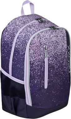 neoxx Schulrucksack Flow, Glitterally perfect, teilweise aus recyceltem Material