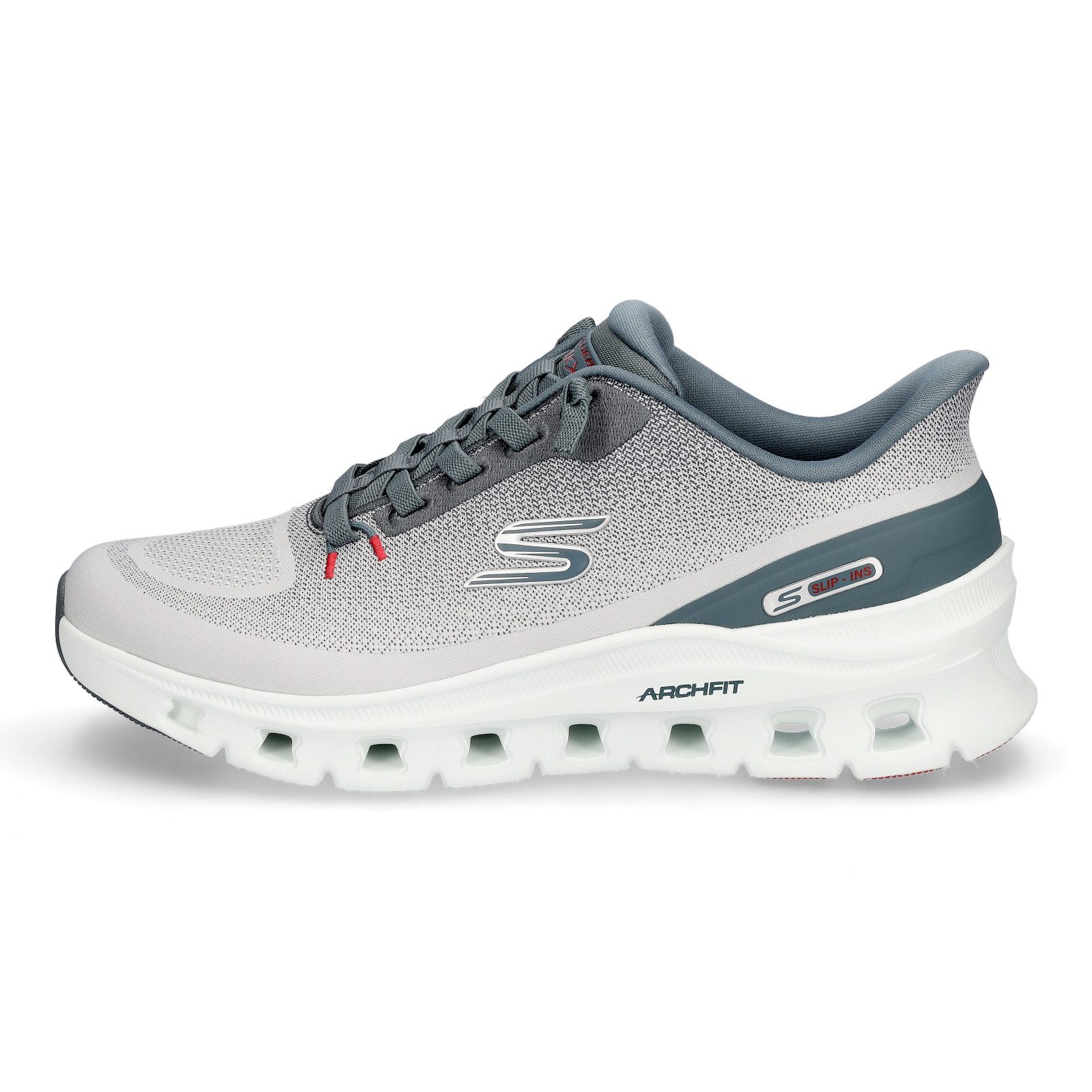 Skechers Skechers Herren Sneaker Arch Fit Glide-Step Pro grau blau Sneaker
