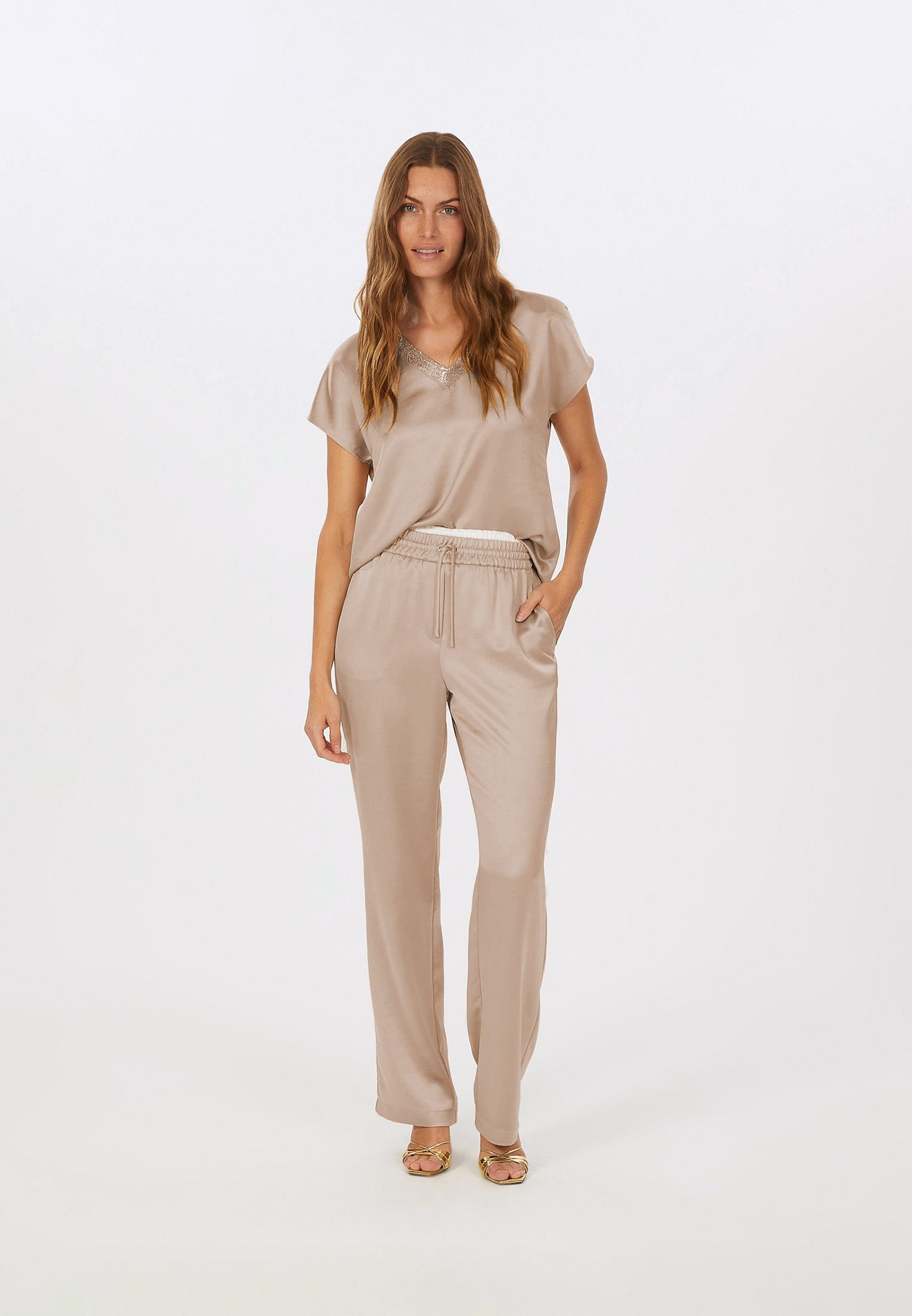 MARC AUREL Jogger Pants aus lässigem günstig online kaufen
