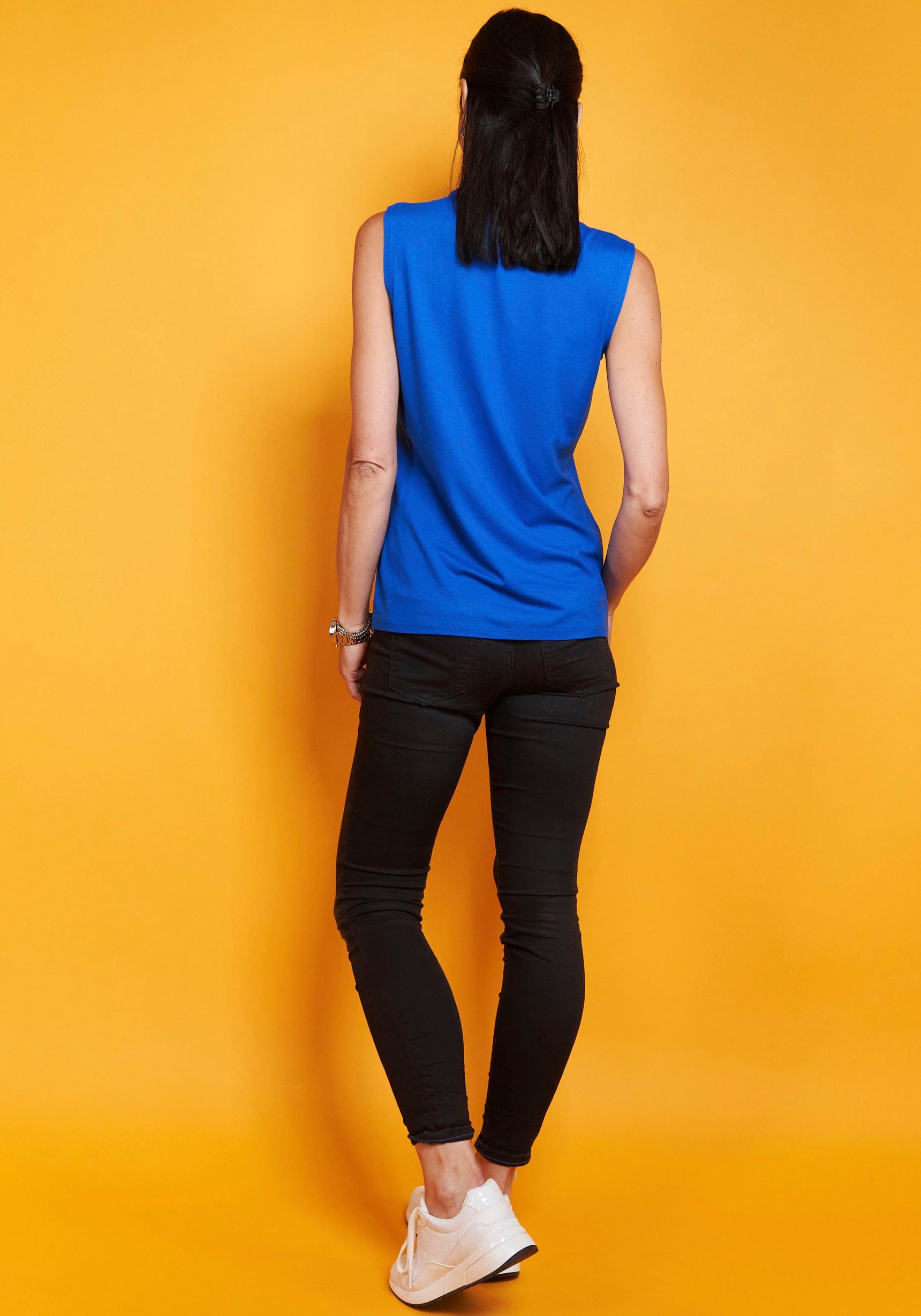 Seidel Moden Tanktop Sommer-Top mit Rollkragen günstig online kaufen