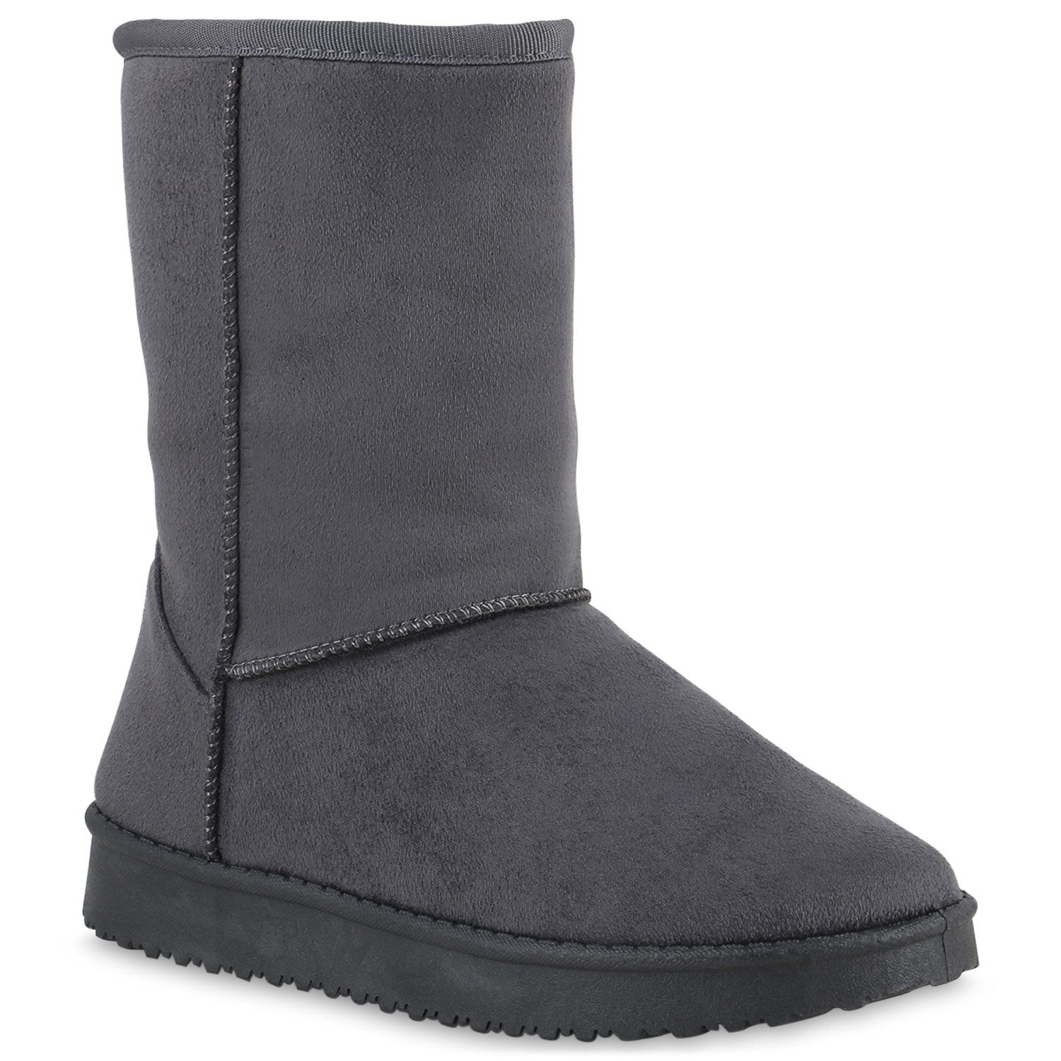 VAN HILL 902279 Damen Schlupfstiefel Warm Gefütterte Stiefel Winter Boots S günstig online kaufen