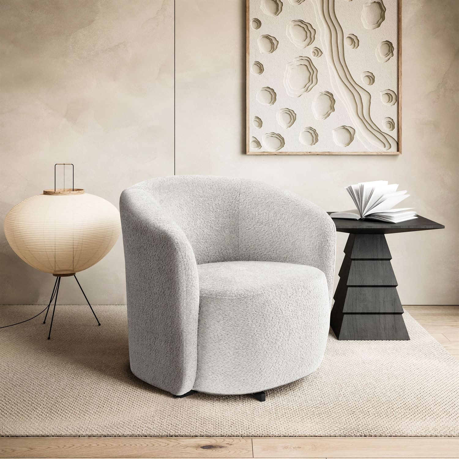 Lookway Drehsessel SWING 360° Bequemer Drehstuhl günstig online kaufen