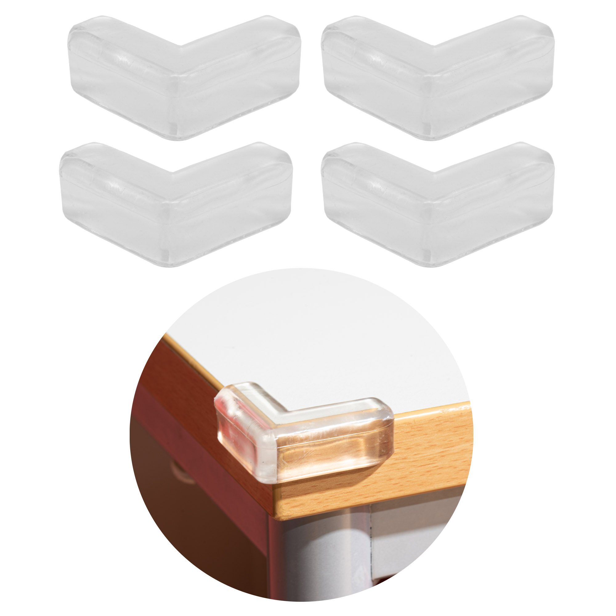 BENSON Kindersicherung 4x Kantenschutz Eckenschutz Baby Schutz Tisch, Möbel günstig online kaufen