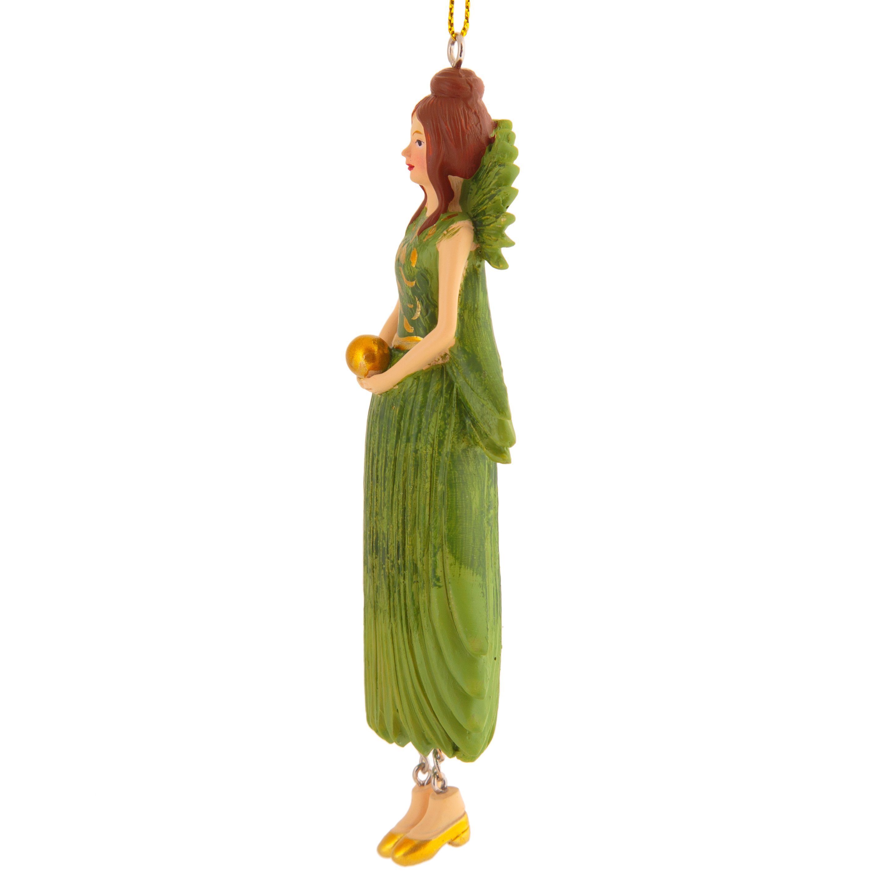 zum Hanfblume Figuren Geschenk Aufhängen, für Blumenmädchen Heidelberg Dekofigur grün Deko Frauen ROSEMARIE SCHULZ Figur