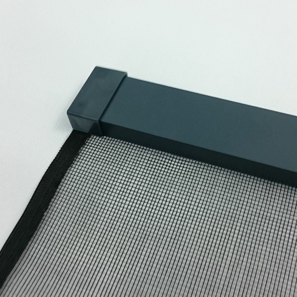 DILUMA Insektenschutz-Vorhang Insektenschutz Klemmvorhang 100x220 cm (1340), (1-St), ohne Bohren, Individuell kürzbar, Klemmleiste aus Aluminium