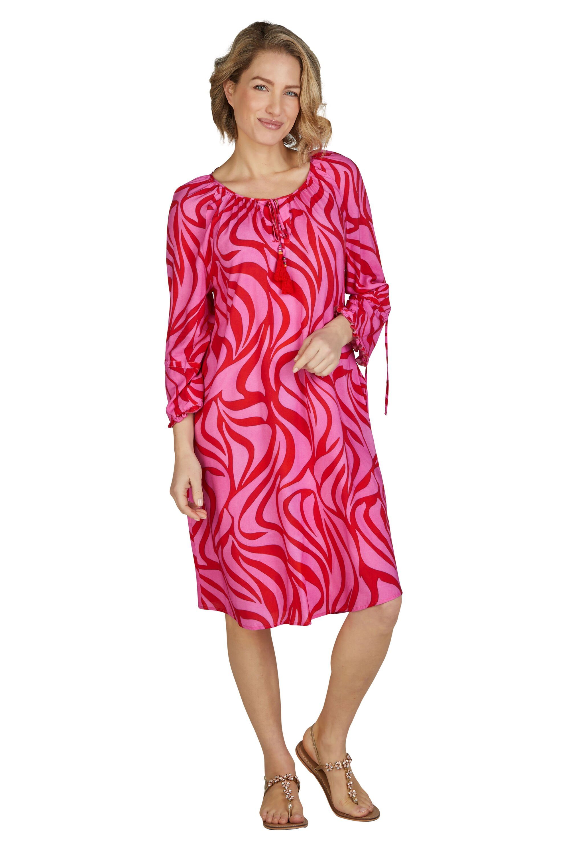 White Label Blusenkleid mit Dekoperlen und Quasten