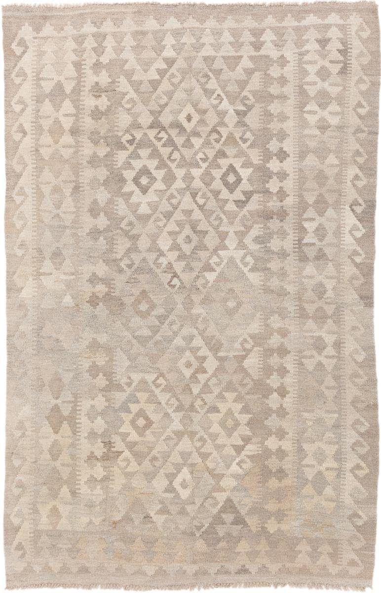 Orientteppich Kelim Afghan 128x198 Moderner Handgewebter Orientteppich, Nain 3 Trading, rechteckig, Höhe: mm Heritage