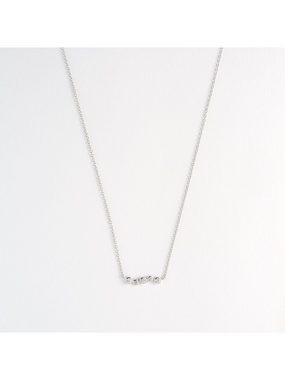 Esprit Silberkette ESPRIT Damen-Kette 925er Silber 5 Zirkonia