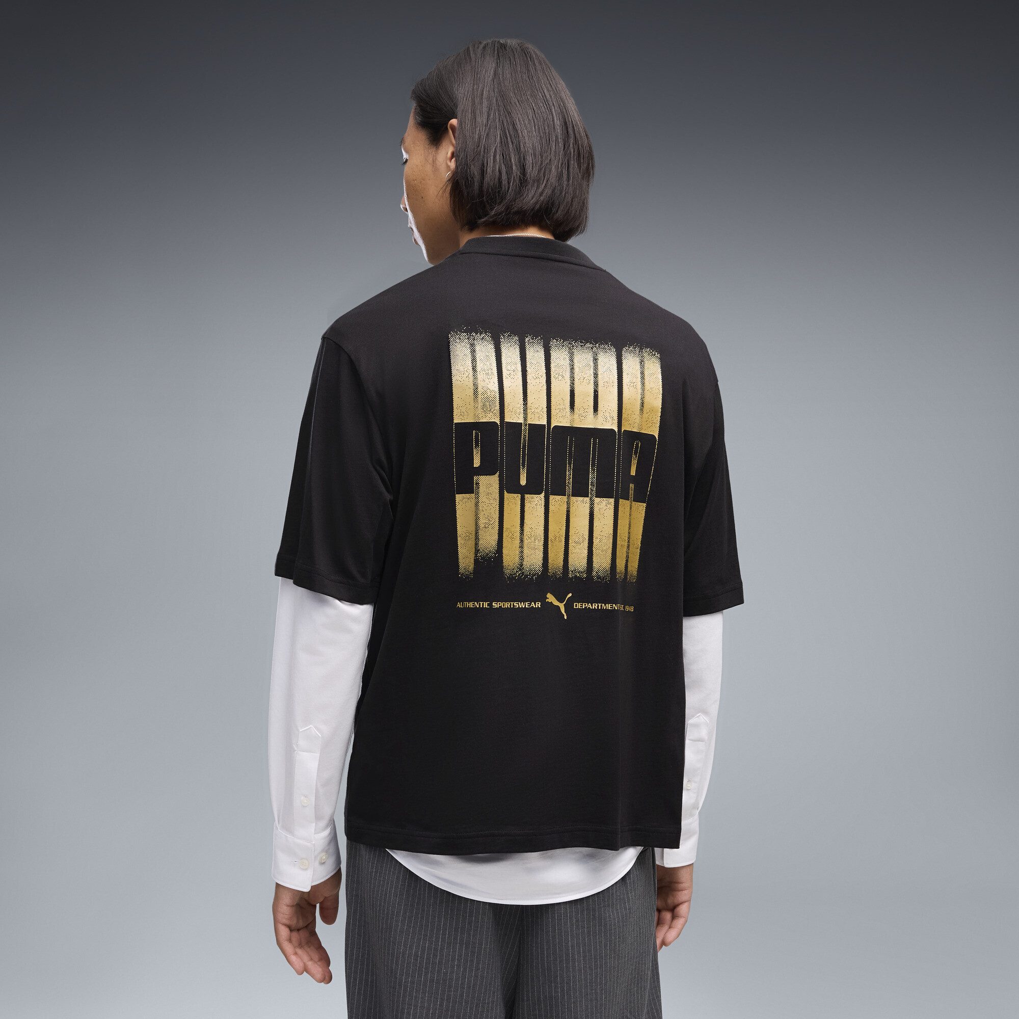 PUMA T-Shirt Graphics Boxy Foil T-Shirt Herren