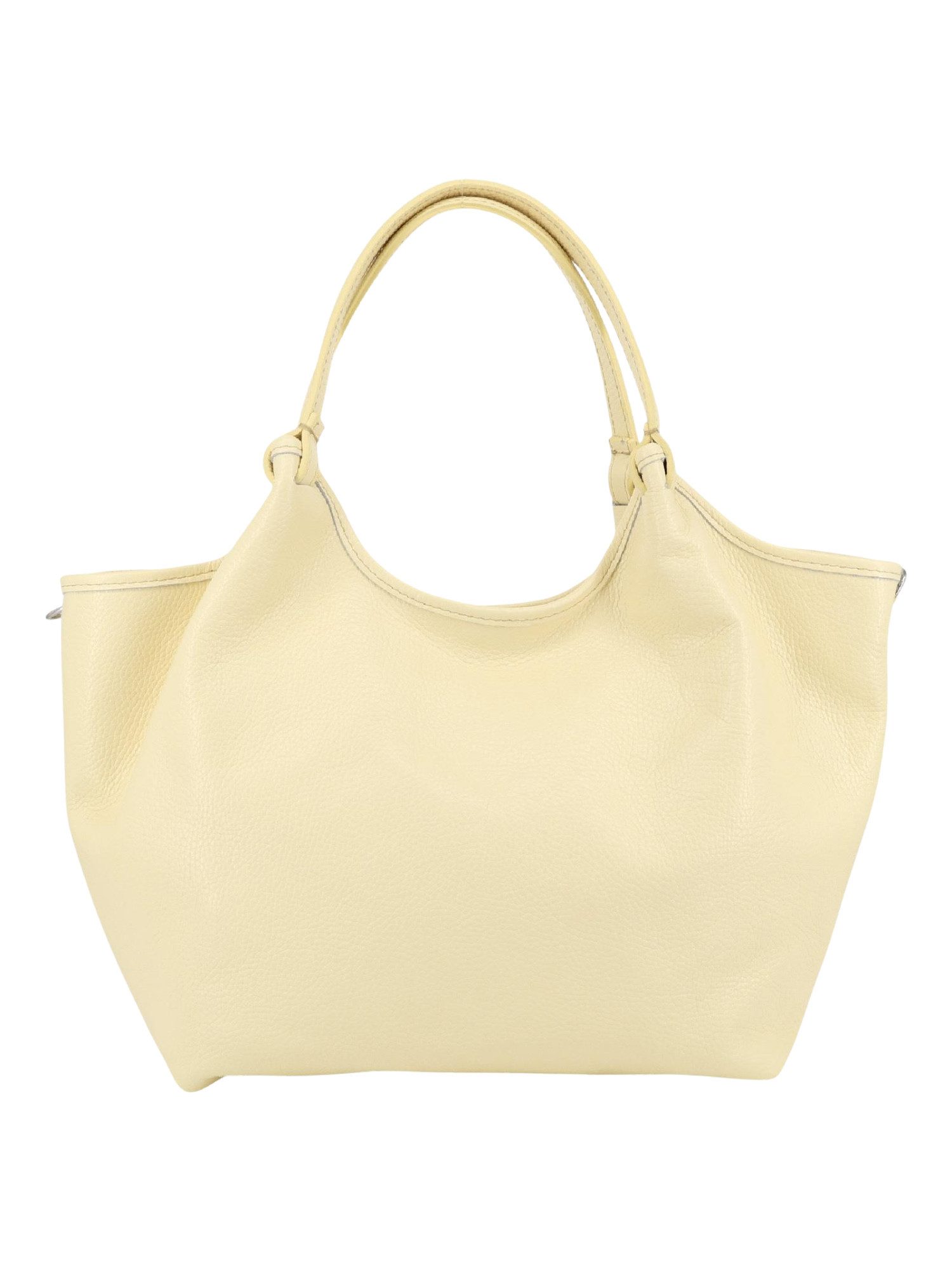 BRISE TASCHE Shopper Echtleder Schultertasche & Shopper, Echtleder, handgefertigt, abnehmbarer Schulterriemen, 3 Fächer