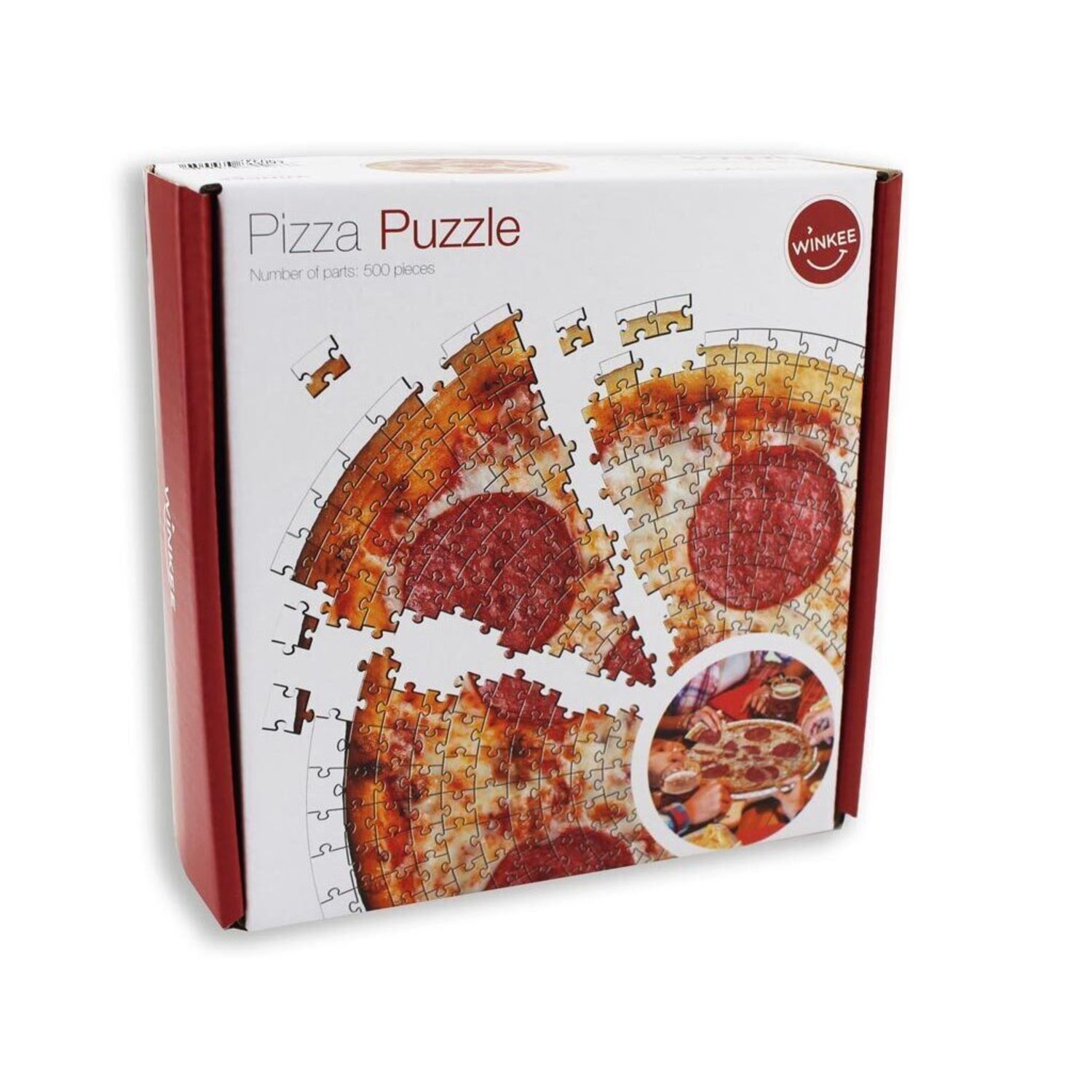 Winkee Puzzle Pizza Puzzle mit 500 Teilen, Puzzleteile günstig online kaufen