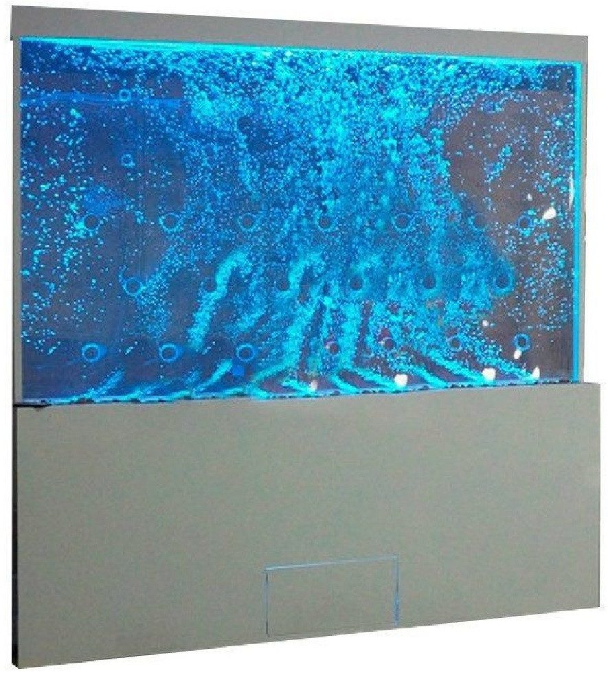 Xlmoebel Zimmerbrunnen Moderne Trennwand mit LED-Beleuchtung und Wasserfall-Effekt, (1 tlg., Water Wall), Hergestellt in Europa