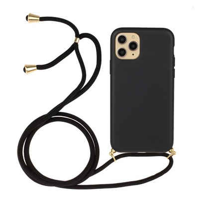 CoverKingz Handyhülle Hülle für Apple iPhone 13 Pro Handy Silikon Case Handykette Band