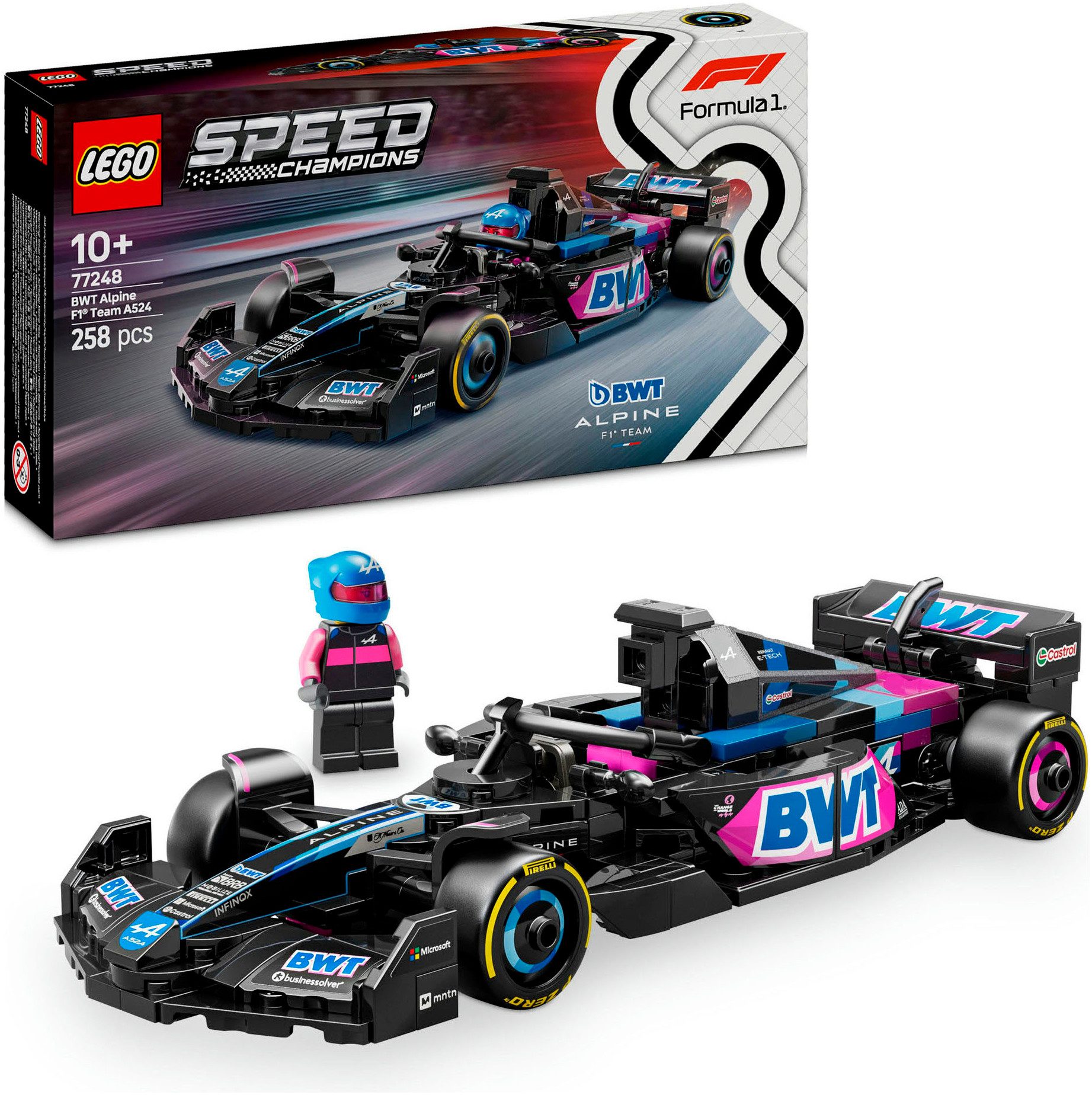 LEGO® BWT Alpine F1® Team A524 Rennauto (77248), LEGO® Speed Champions Kons günstig online kaufen