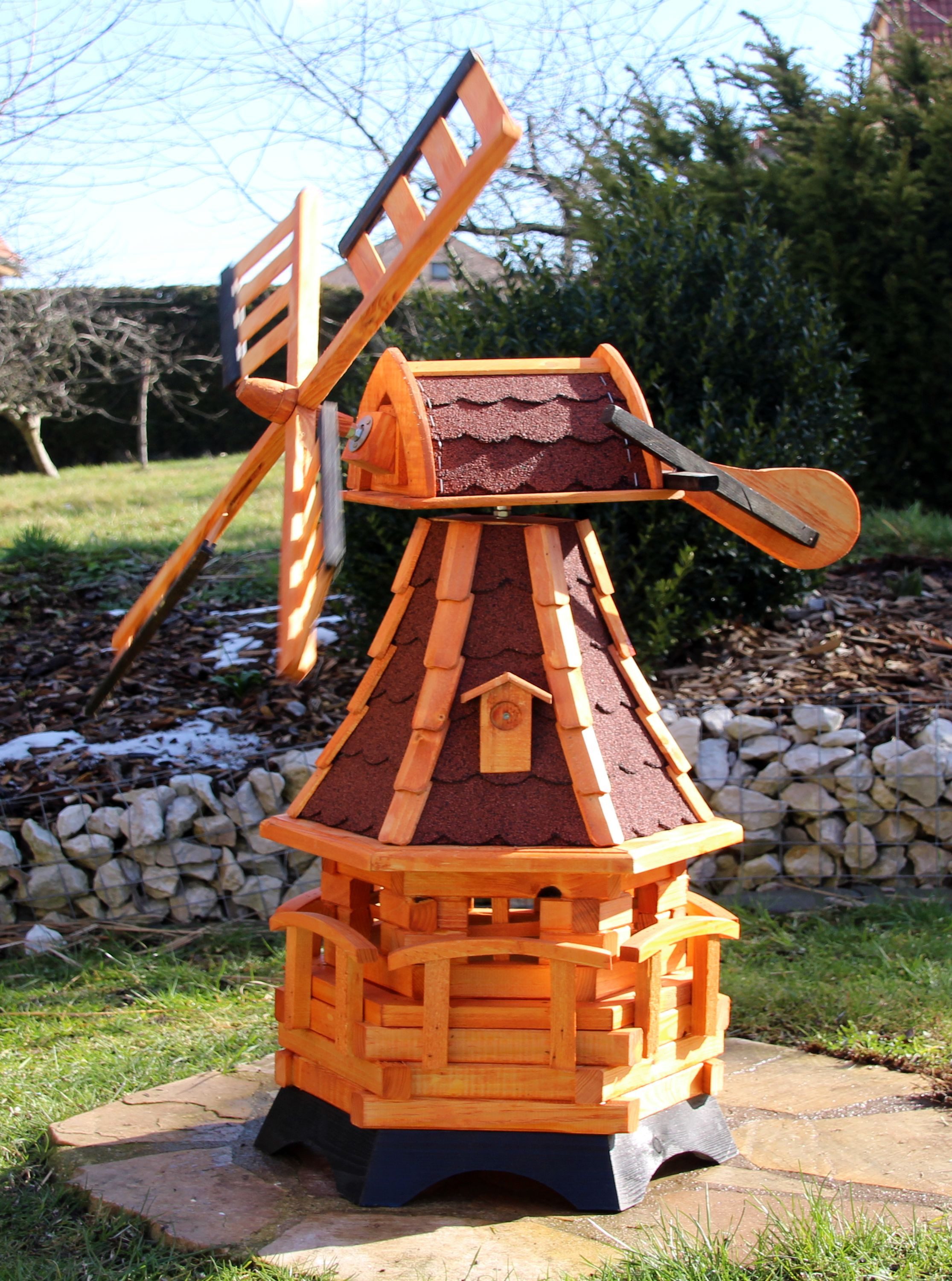 Holzdekoladen Deko-Windrad "Bestseller 2025" Windmühle mit günstig online kaufen