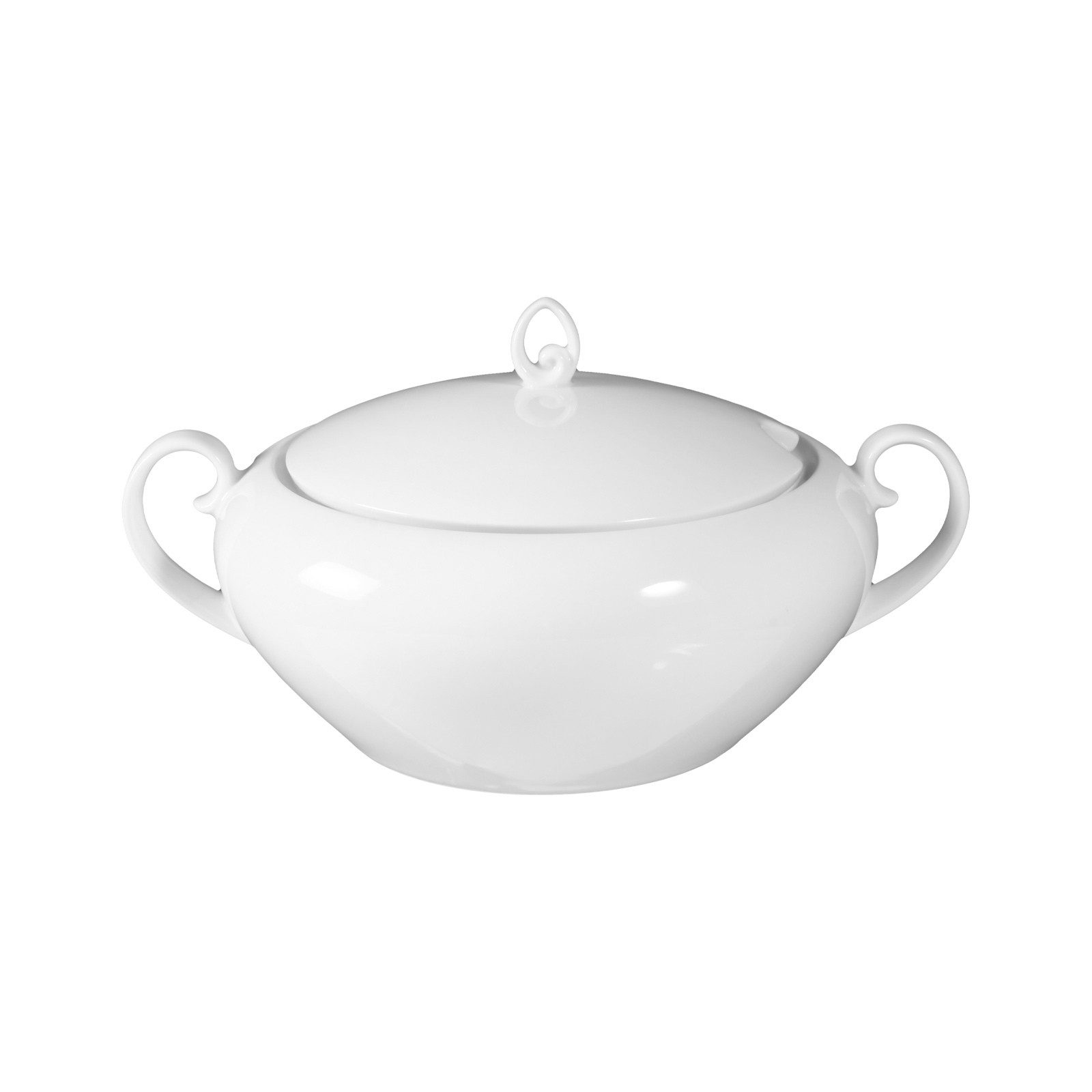 Seltmann Weiden Schale Rondo/Liane Schüssel mit Deckel 2,35 l, Porzellan, (1x Schüssel mit Deckel, 1-tlg)