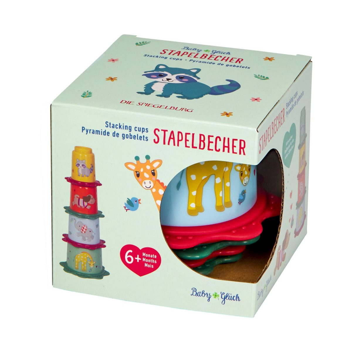 COPPENRATH DIE SPIEGELBURG Stapelspielzeug Coppenrath 23023 - Die Spiegelburg - BabyGlück - Stapelbecher