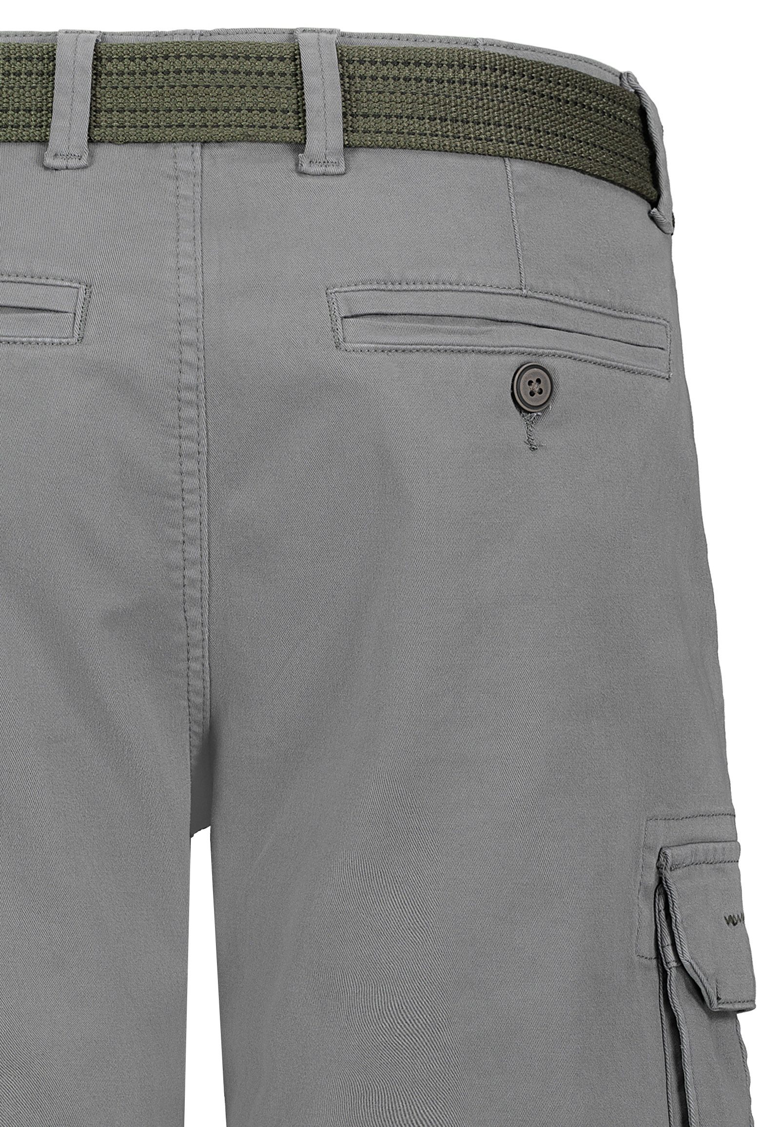 Eight2Nine Cargoshorts Kurzes Design für Herren Baumwolle Regular Fit unifarben wärmend Reißverschluss – Bild 5 von 5