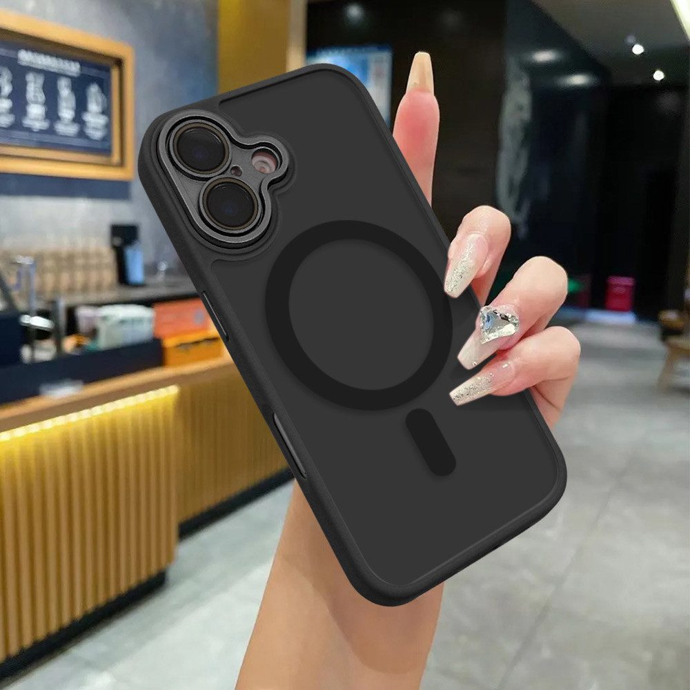 FITSU Handyhülle Schutzhülle für Apple iPhone Hülle MagSafe kompatible Handyhülle Case, Hülle für Apple iPhone 16 Pro Max, 16 Pro, 16, 15 Pro, 15, 14, 13 Case