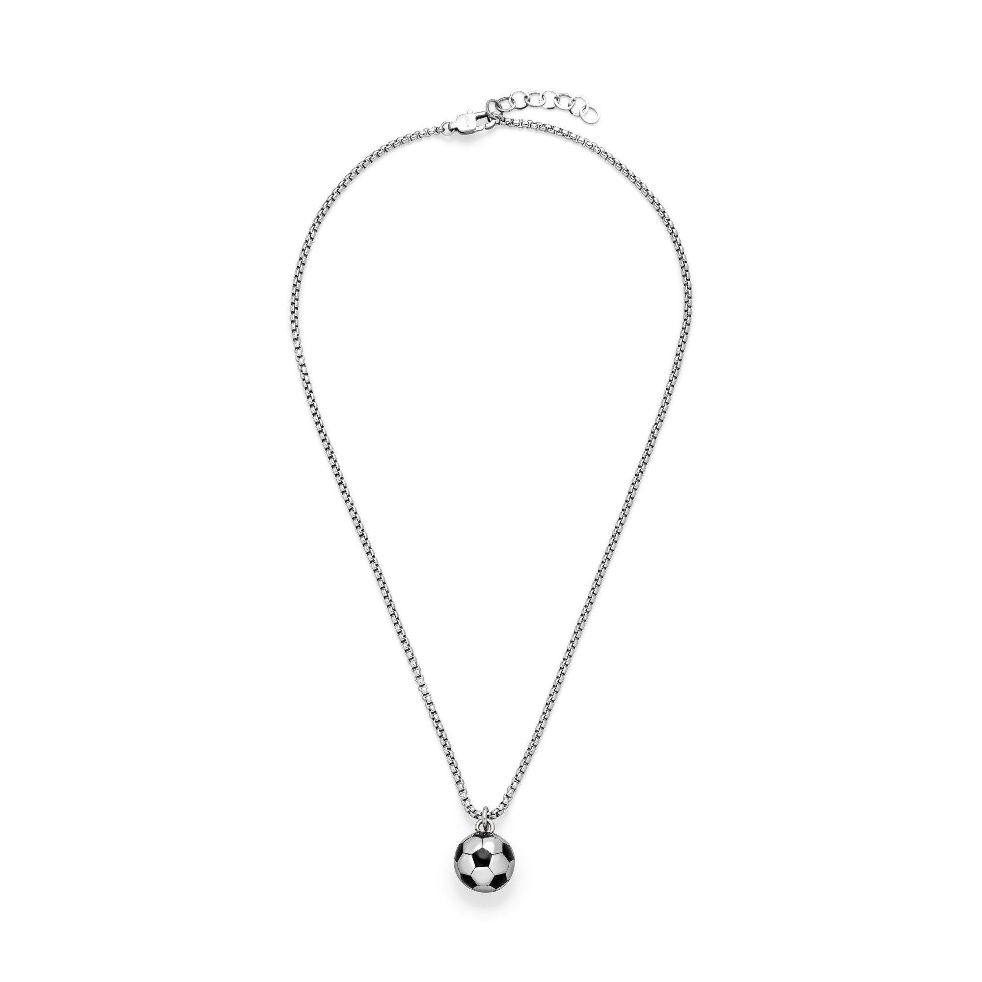 s.Oliver Kette mit Anhänger Fußball-Design