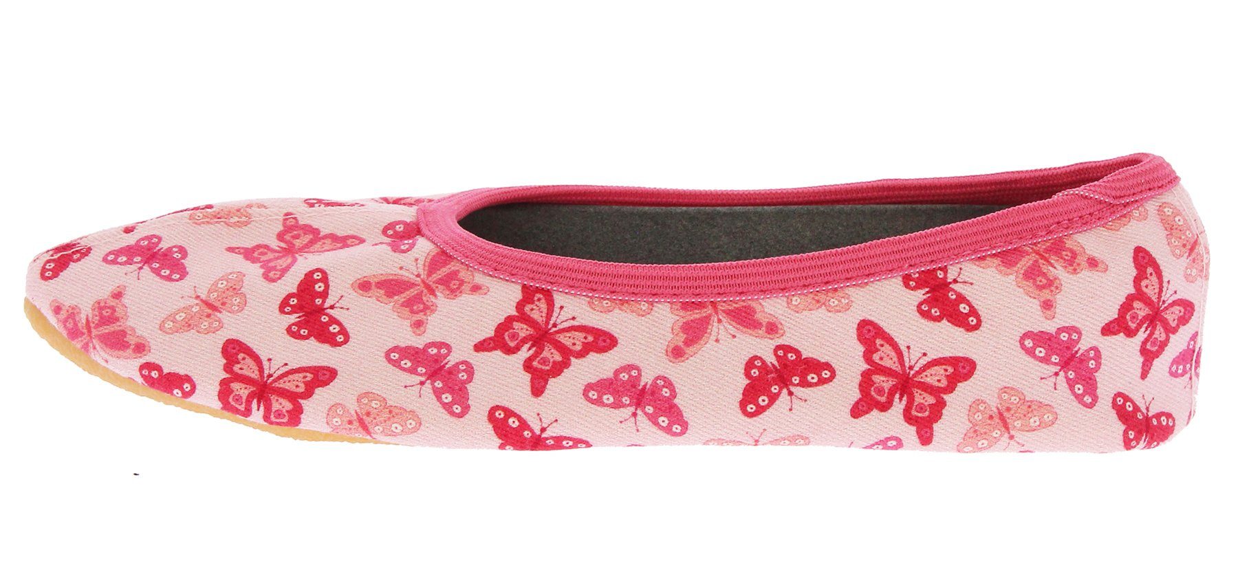 Beck Schläppchen Papillon Gymnastikschuh (Vegan) Hand genäht – Bild 3 von 5