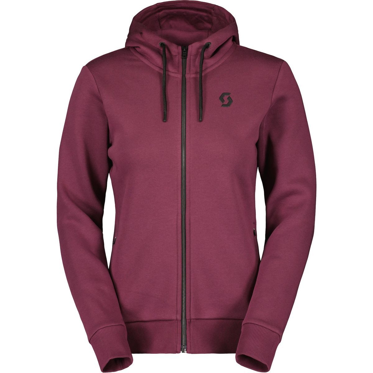 Scott Sweatshirt Hoody W's Tech Warm Zip Kuscheliger Kapuzenpullover mit verstellbarer Kapuze und