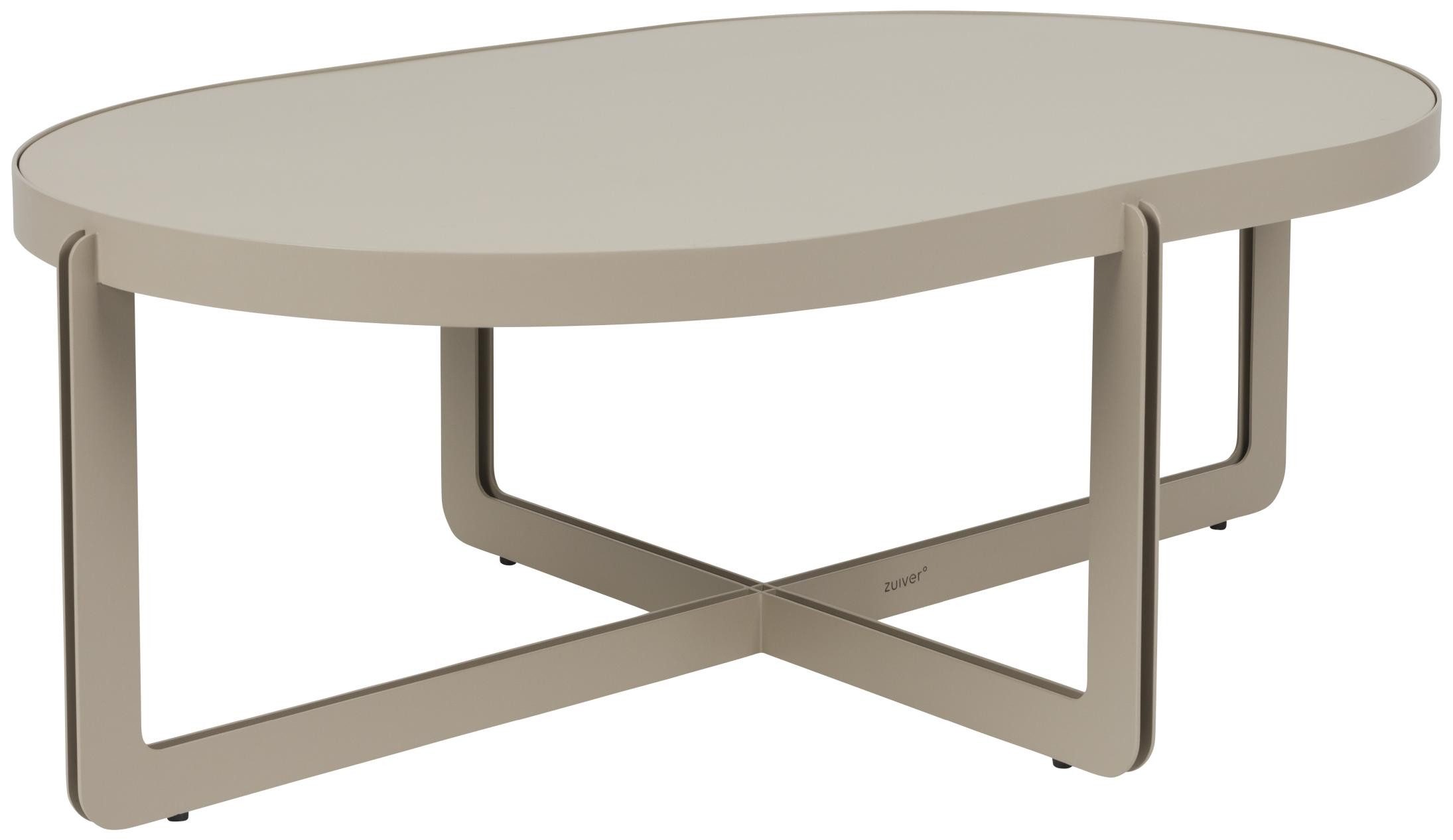 Zuiver Couchtisch Couchtisch CENTRE OVAL Beige von Zuiver 102 x 68 cm