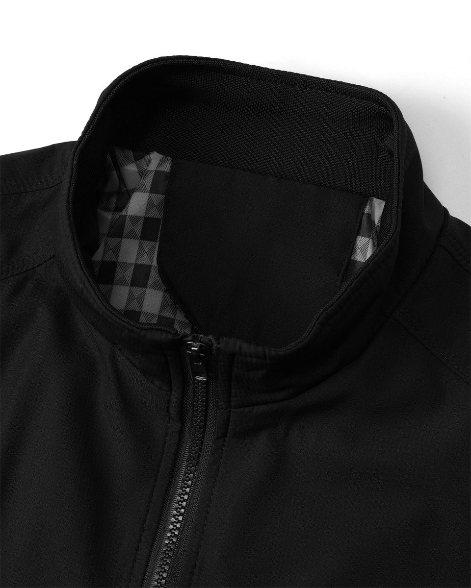 Allthemen Bomberjacke Herren Leichte Jacke mit Stehkragen
