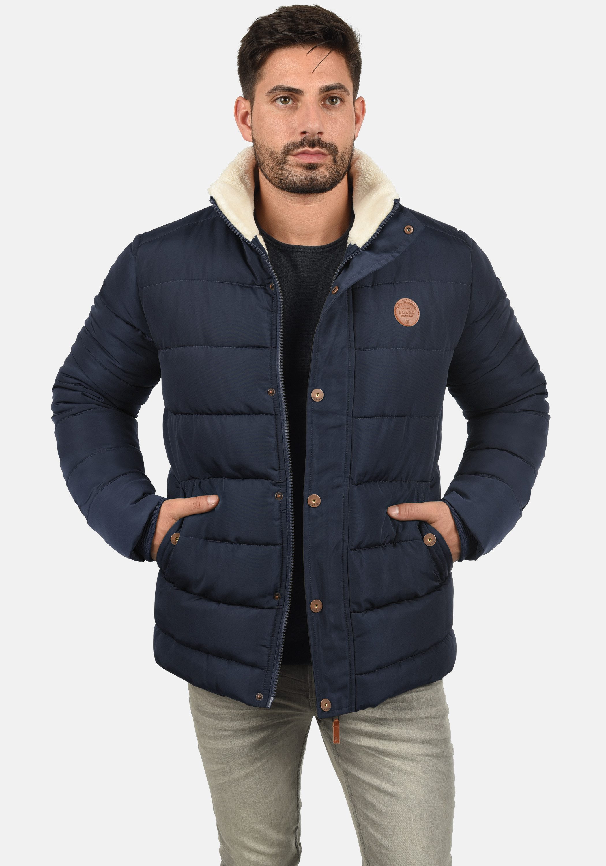 Blend Winterjacke BHFrederic Warme Jacke mit abnehmbarer Kapuze