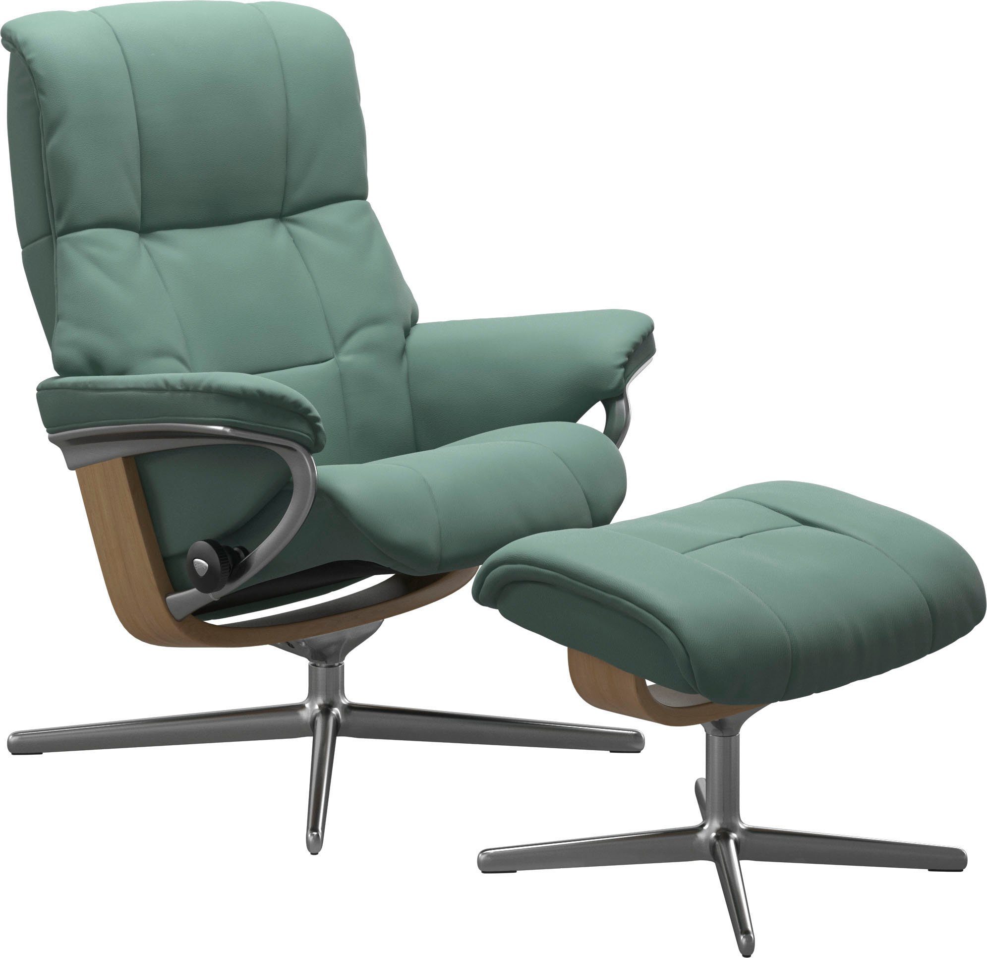 Stressless® Relaxsessel Mayfair, mit Cross Base, Größe S, M & L, Holzakzent Eiche