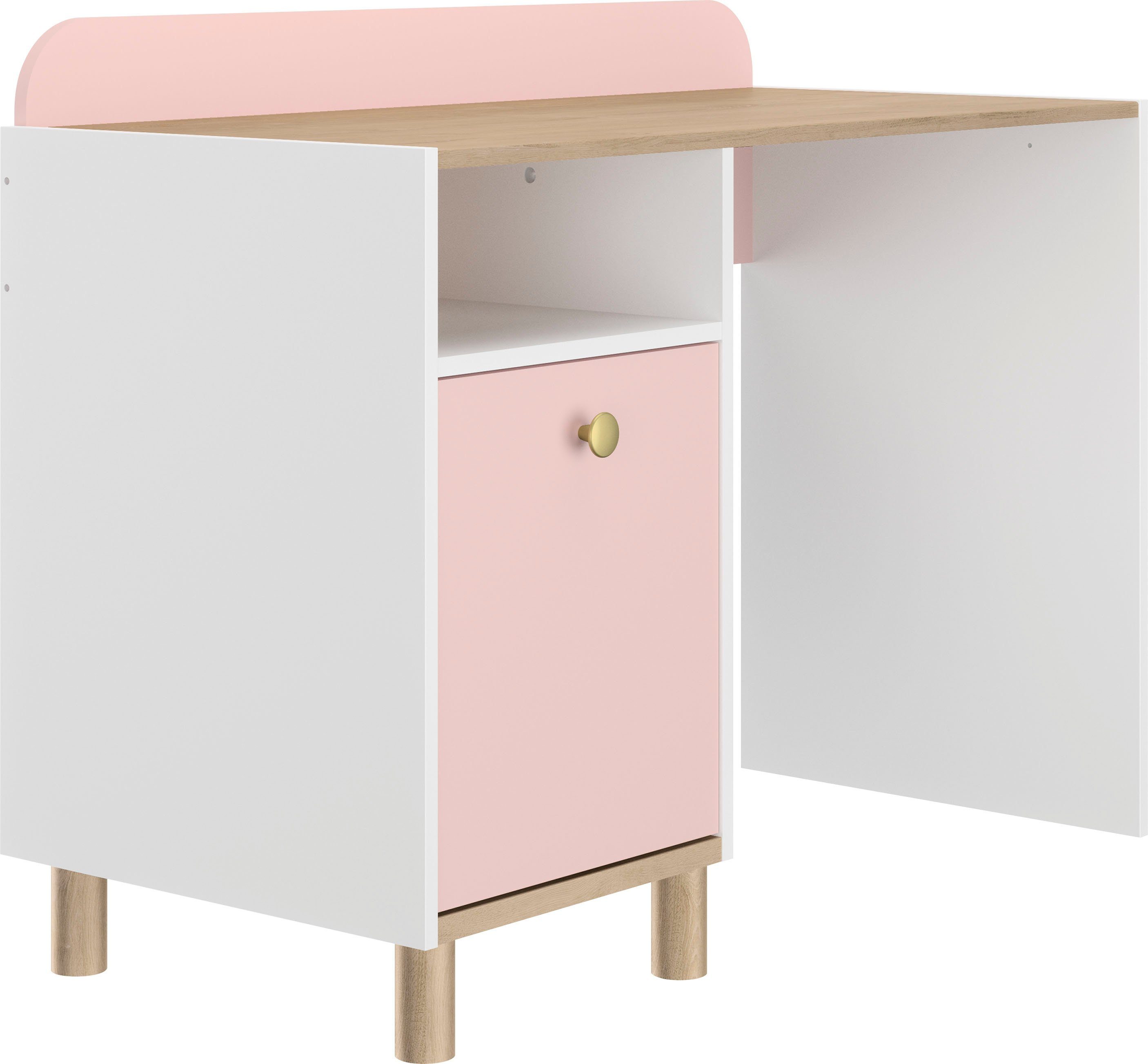 Gami Jugendzimmer-Set Romy, (5-tlg), Elegantes Design für eine sanfte und feminine Atmosphäre.