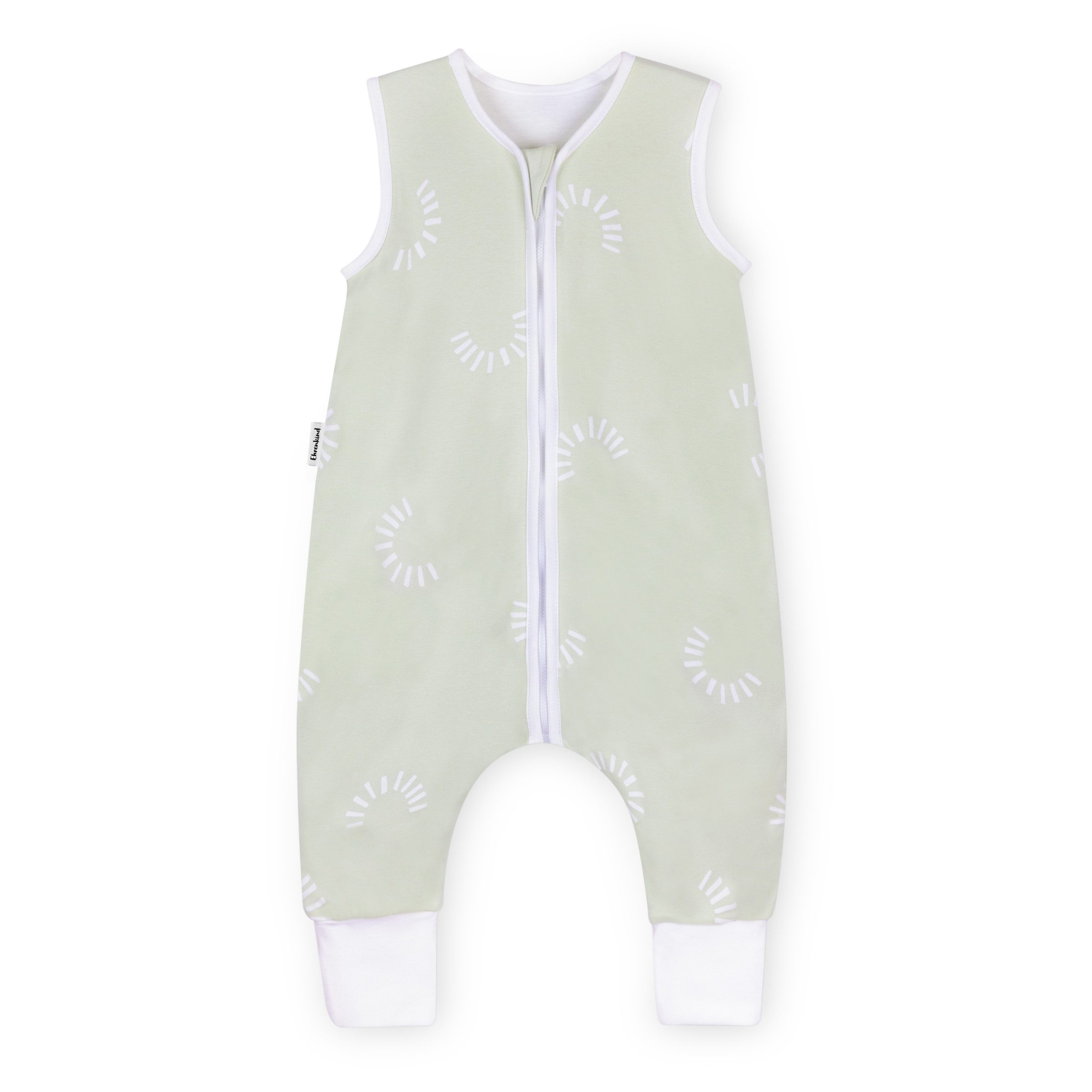 Ehrenkind Babyschlafsack Sommer Schlafsack mit Füßen, Bio-Baumwolle, 1 TOG (Standard by OEKO-TEX, 100% Bio-Baumwolle, Sommerschlafsack mit Beinen, 1.0 TOG), Schlafsack Baby, Baby Schlafsack