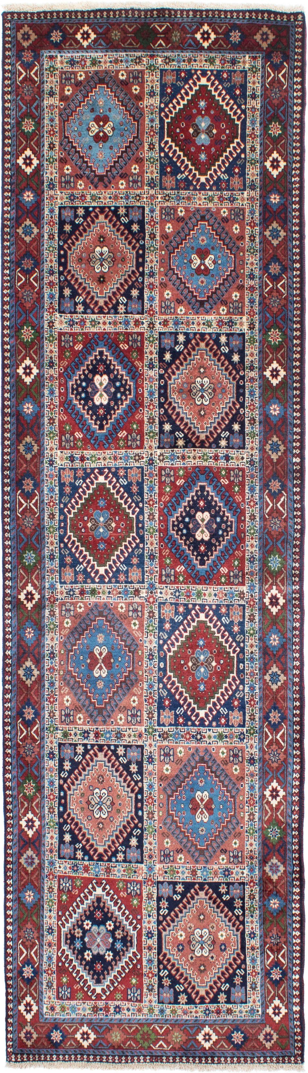 Orientteppich Perser - Nomadic - Handgeknüpft, rechteckig, cm mehrfarbig, Zertifikat Wohnzimmer, 10 x mit 300 Höhe: 81 - morgenland, Einzelstück mm