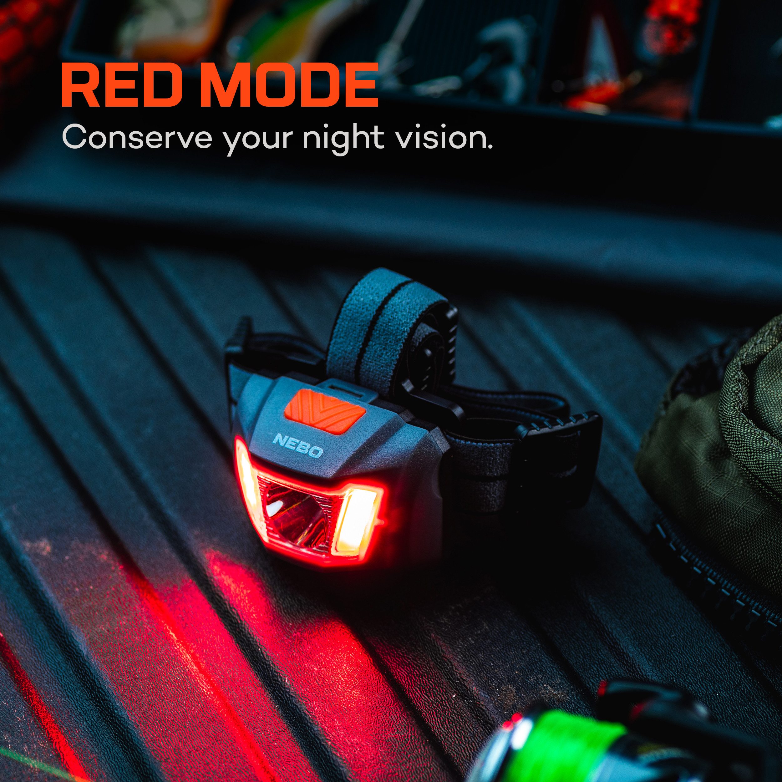 NEBO LED Stirnlampe Nebo EINSTEIN DUO 400 (Set, 2-St., 1x Stirnlampe und 1x Stirnband)