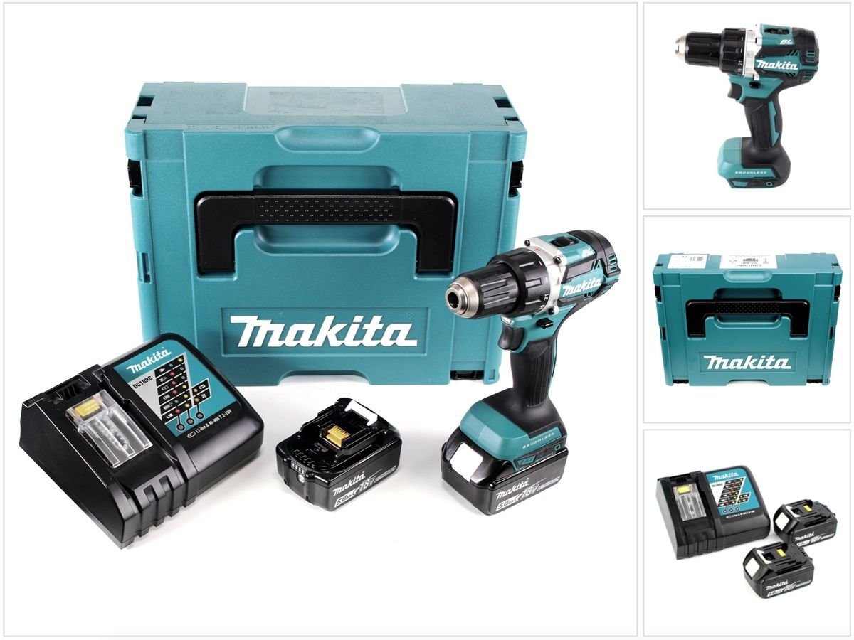 Makita Akku-Schrauber DDF 484 RTJ Akku günstig online kaufen