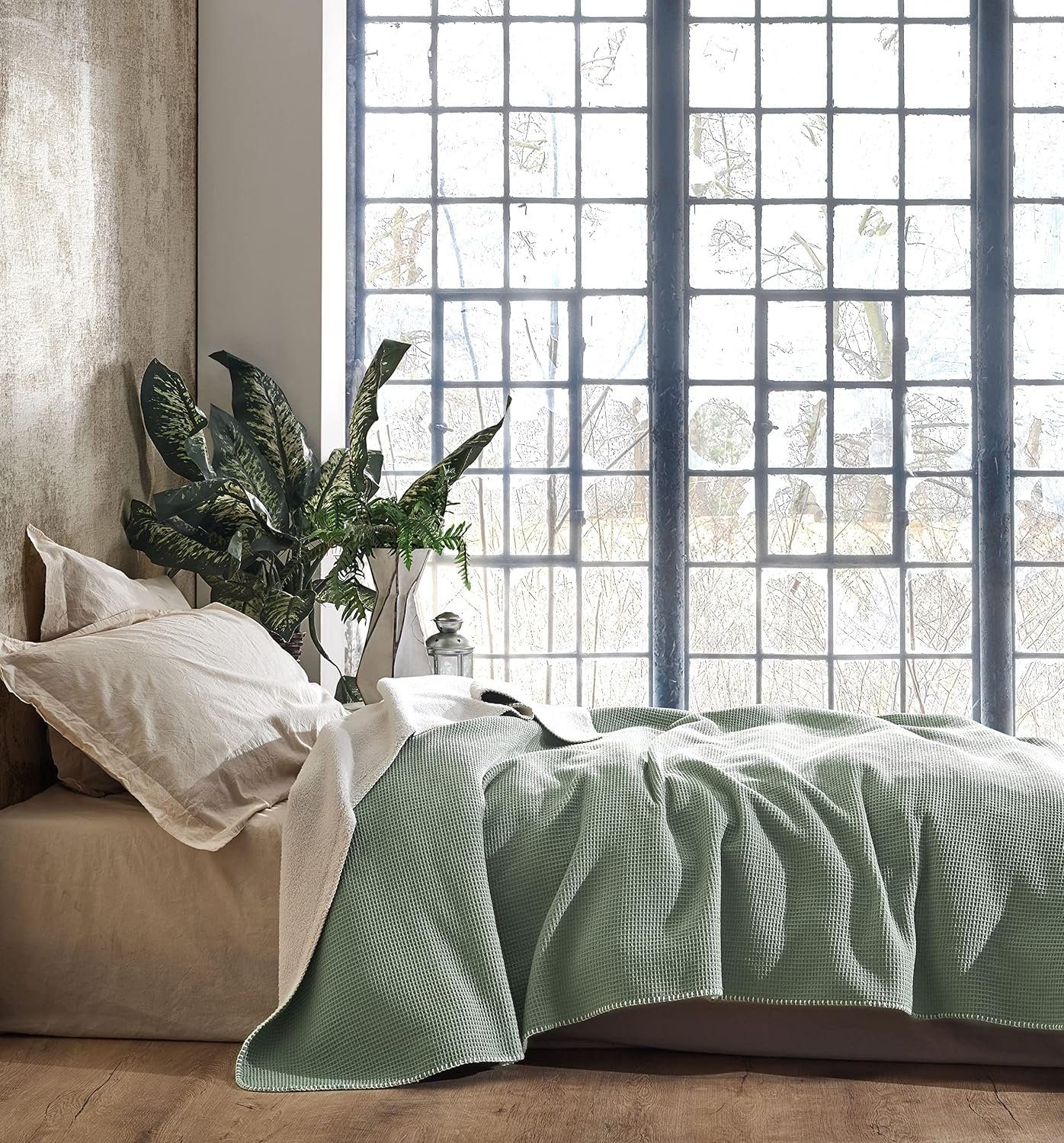 Wohndecke BOHORIA® Kuscheldecke Soft Waffle 110x170cm, günstig online kaufen