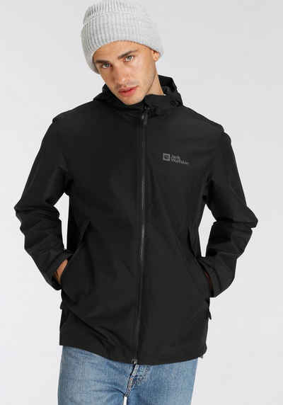 Jack Wolfskin Funktionsjacke FARWOOD JKT M Wasserabweisend & Atmungsaktiv & Winddicht