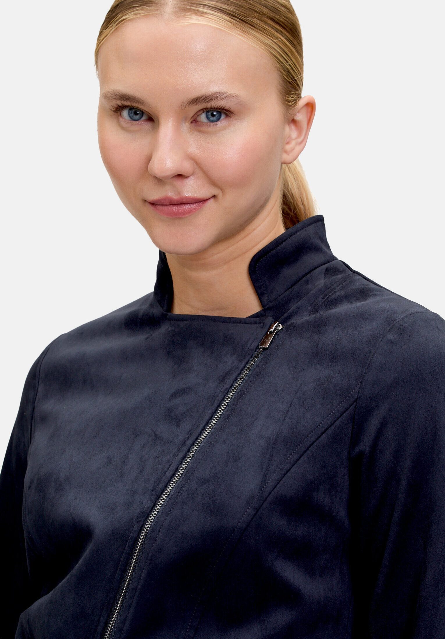 Vera Mont Jackenblazer Damen mit Reißverschluss Reißverschluss – Bild 4 von 5