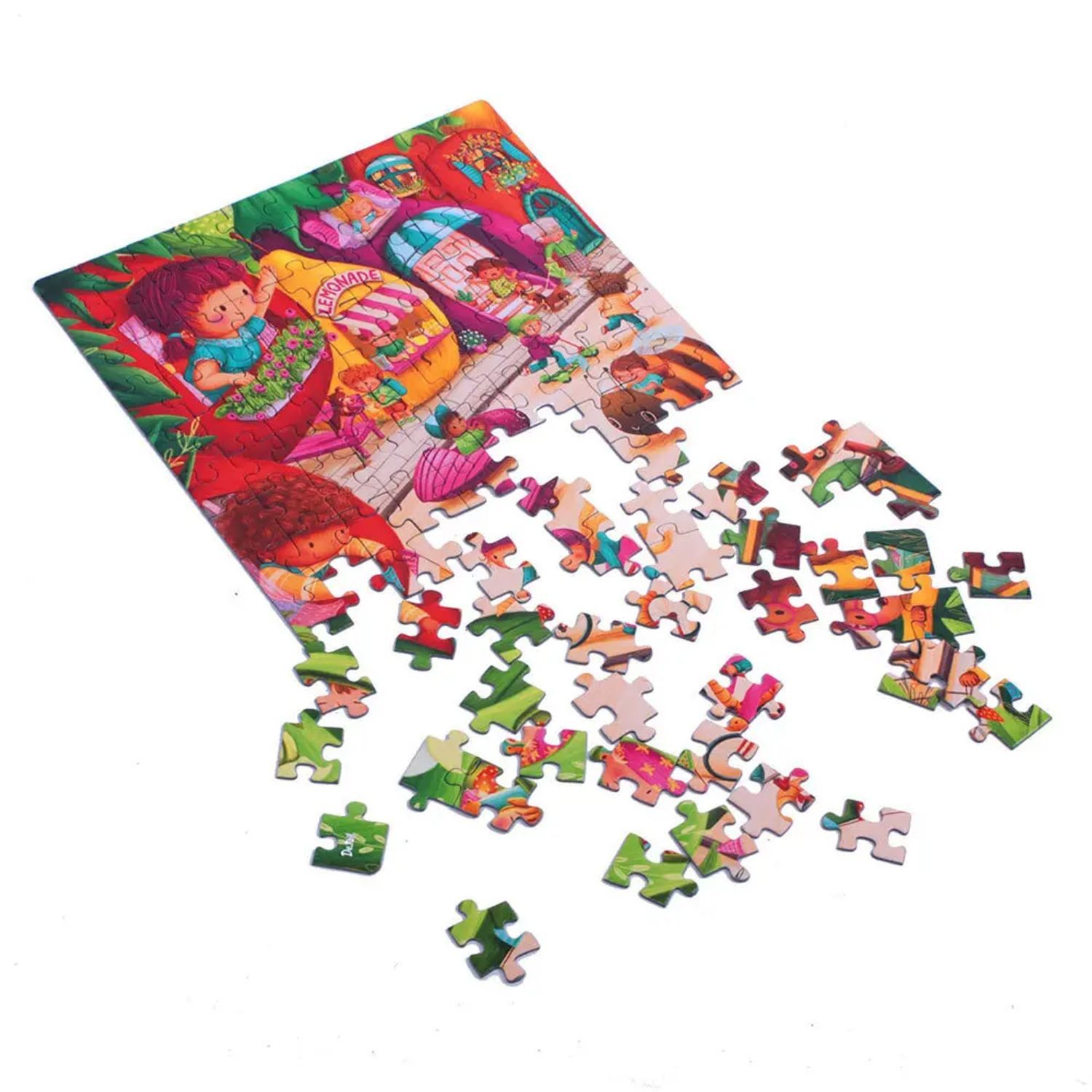 Käfer Puzzle Puzzle De.tail Obststadt DT100-24, Puzzleteile