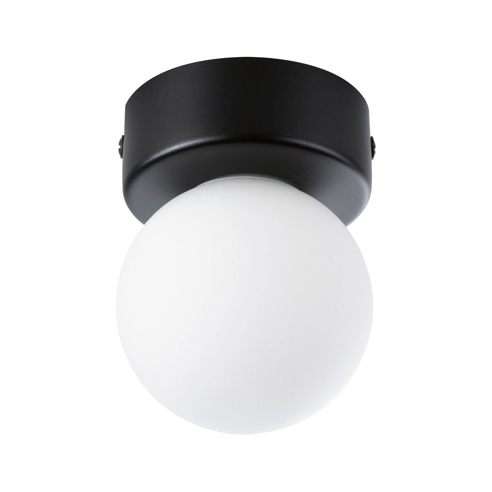 Paulmann Deckenleuchte Selection Bathroom Gove IP44 max. 1x20W Satin, Glas/Metall, ohne Leuchtmittel, G9
