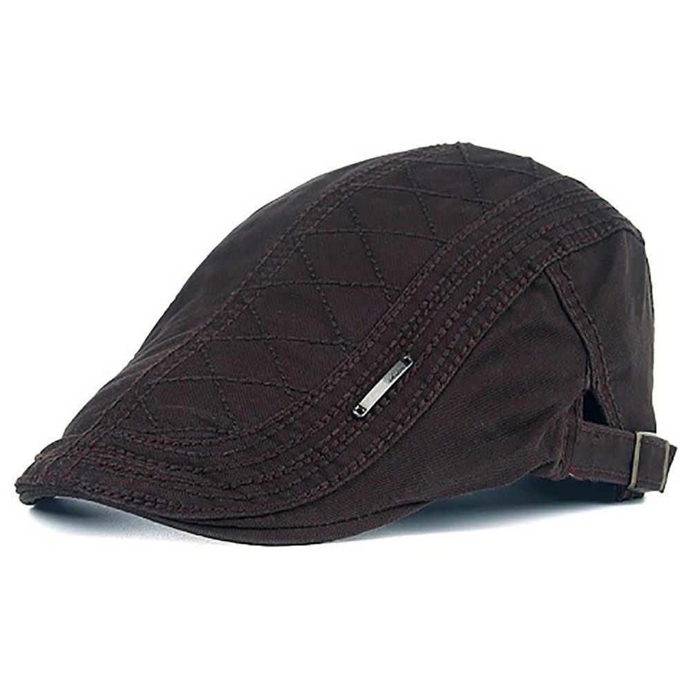 AquaBreeze Baskenmütze Herren Baumwolle Vintage Style Flatcap Gatsby Barett