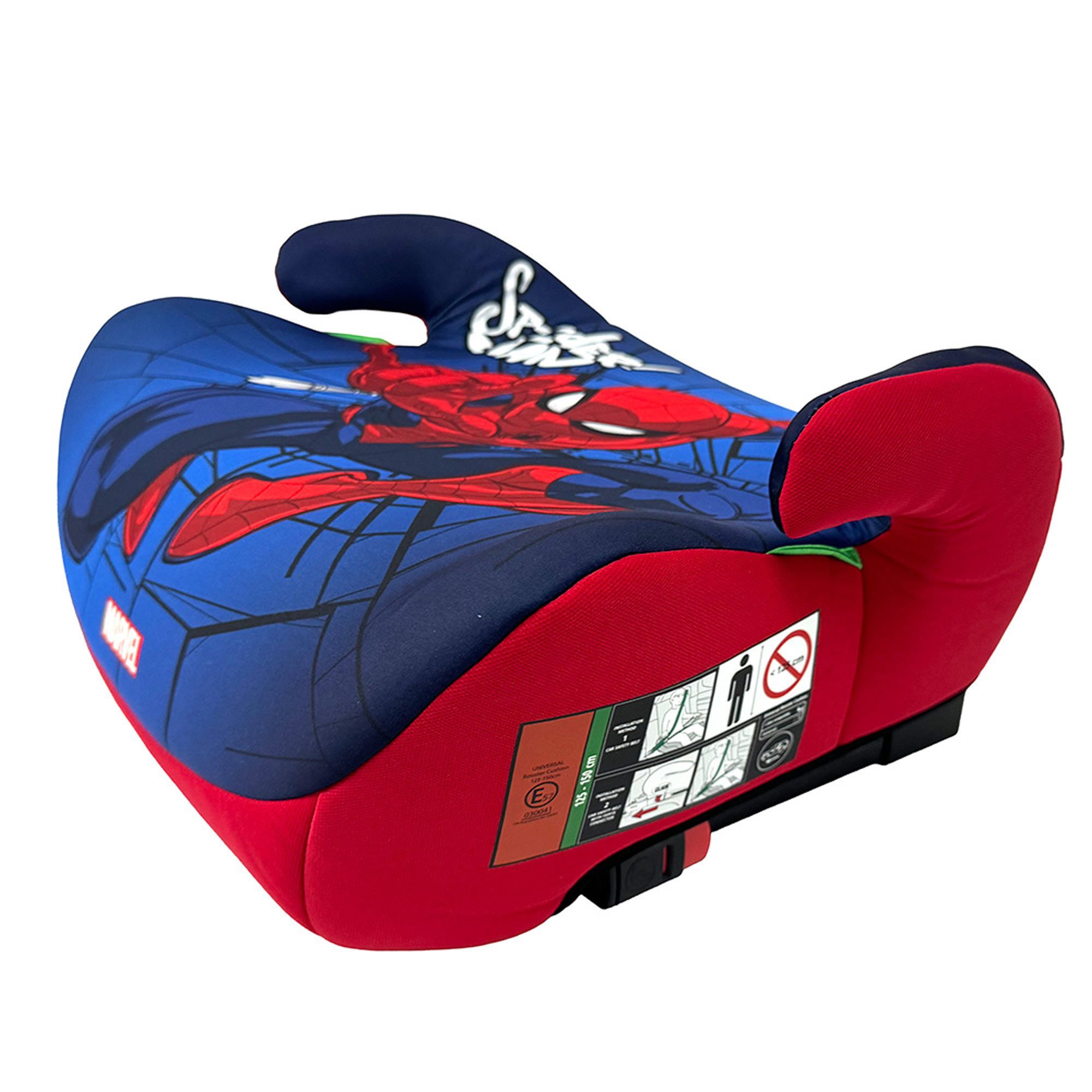 Spiderman Kindersitzerhöhung Kindersitz ISOFIX R129 Sitzerhöhung ECE R129, ab: ab 6 Jahren, bis: bis 12 Jahre, ab: 125 cm, bis: 150 cm, ECE R129 Sitzerhöhung mit ISOFIX & ergonomischer Form