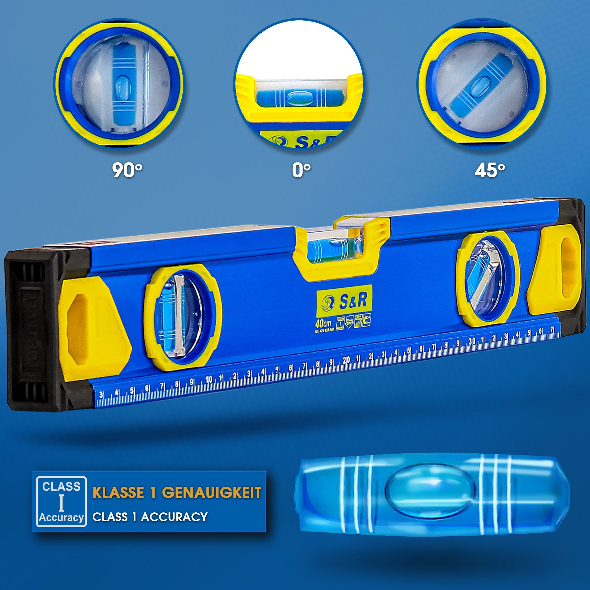 S&R Wasserwaage Aluminium magnetisch mit gut günstig online kaufen