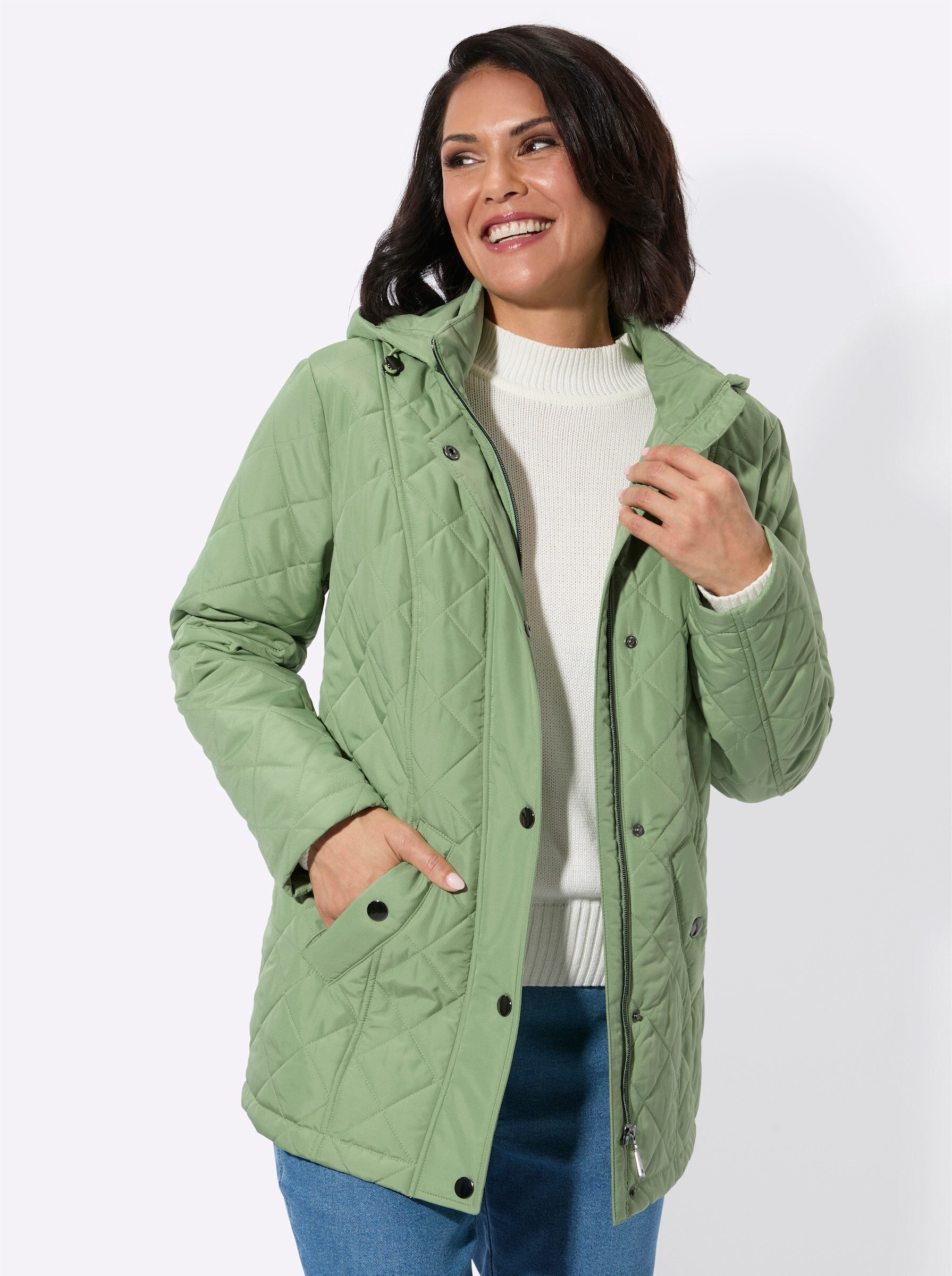 Allwetterjacke Steppjacke Langarm